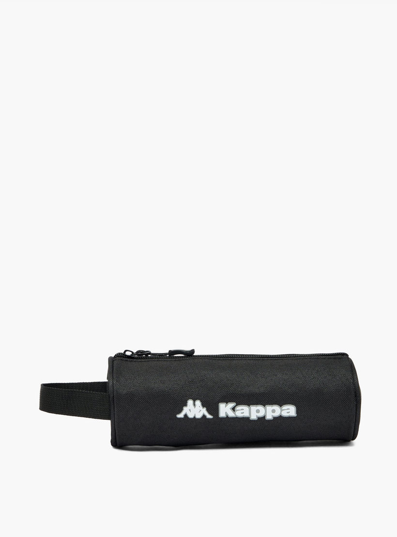 Kappa Logo Print 3-Piece School Trolley Bag Set for Kids 13 Years+ with Lunch Bag and Pencil Pouch-school-bagsandbackpacks-trolleybags-image-18