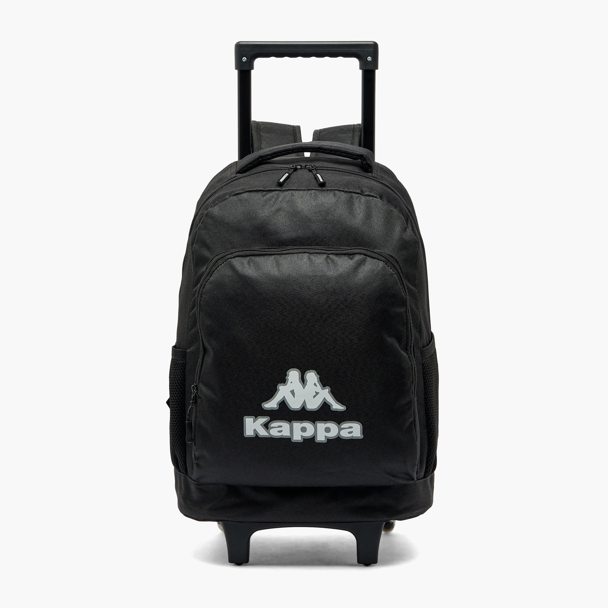 Kappa Logo Print 3-Piece School Trolley Bag Set for Kids 13 Years+ with Lunch Bag and Pencil Pouch-school-bagsandbackpacks-trolleybags-image-4