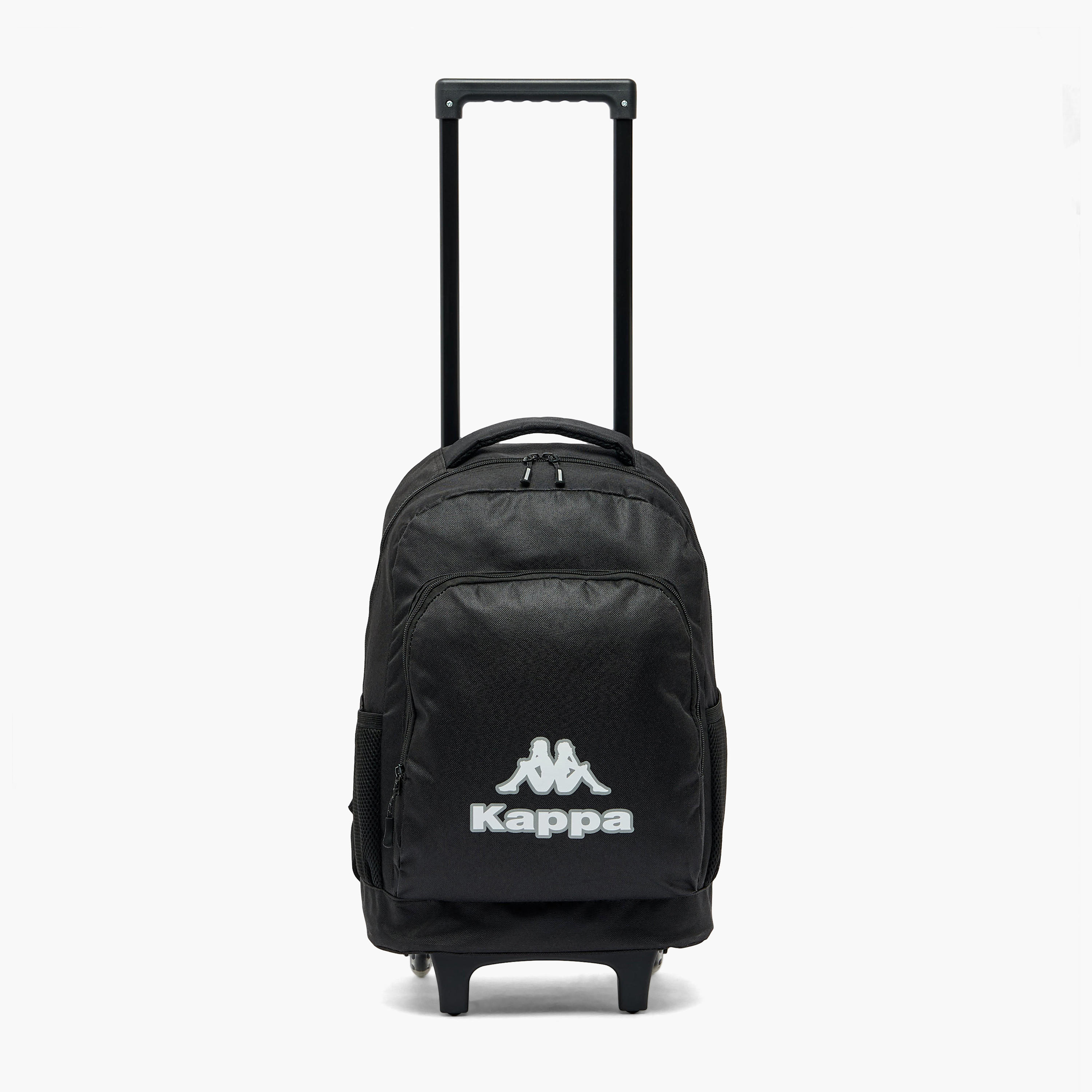 Kappa Logo Print 3-Piece School Trolley Bag Set for Kids 13 Years+ with Lunch Bag and Pencil Pouch-school-bagsandbackpacks-trolleybags-image-5
