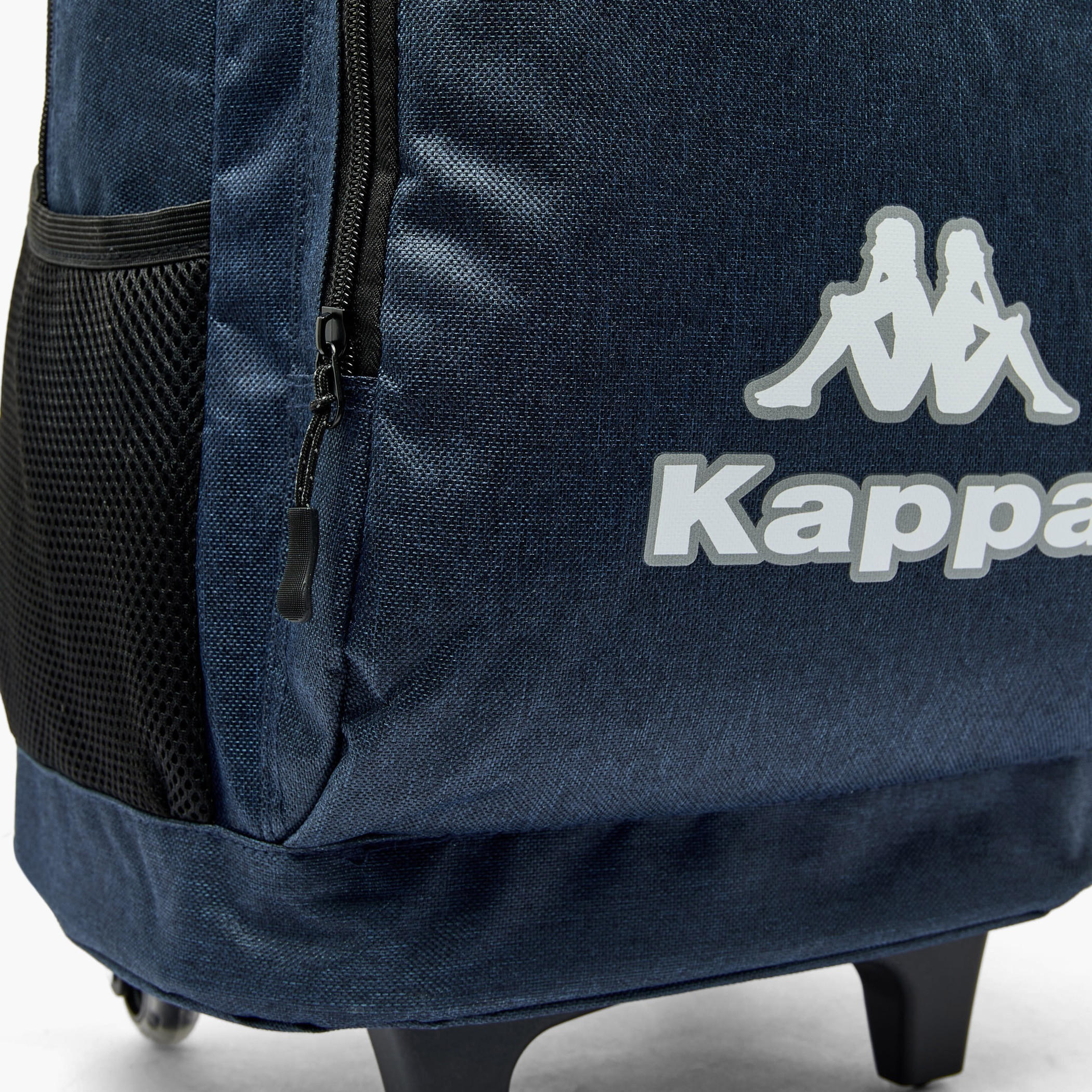 Kappa Logo Print 3-Piece School Trolley Bag Set for Kids 13 Years+ with Lunch Bag and Pencil Pouch-school-bagsandbackpacks-trolleybags-image-8