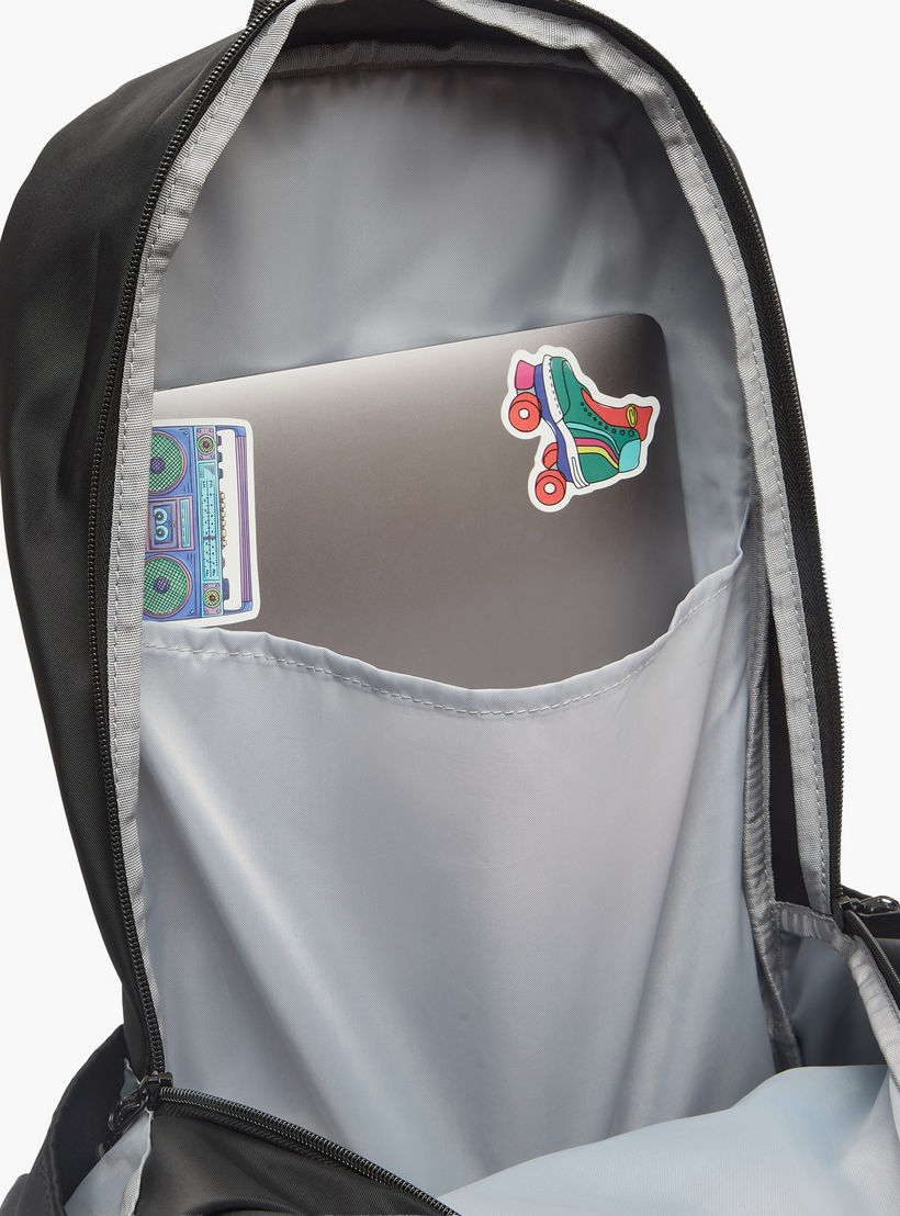 Kappa Logo Print 2-Piece School Backpack Set for Kids 13 Years+ with Detachable Pouch - 19 inches-school-bagsandbackpacks-backpacks-image-6