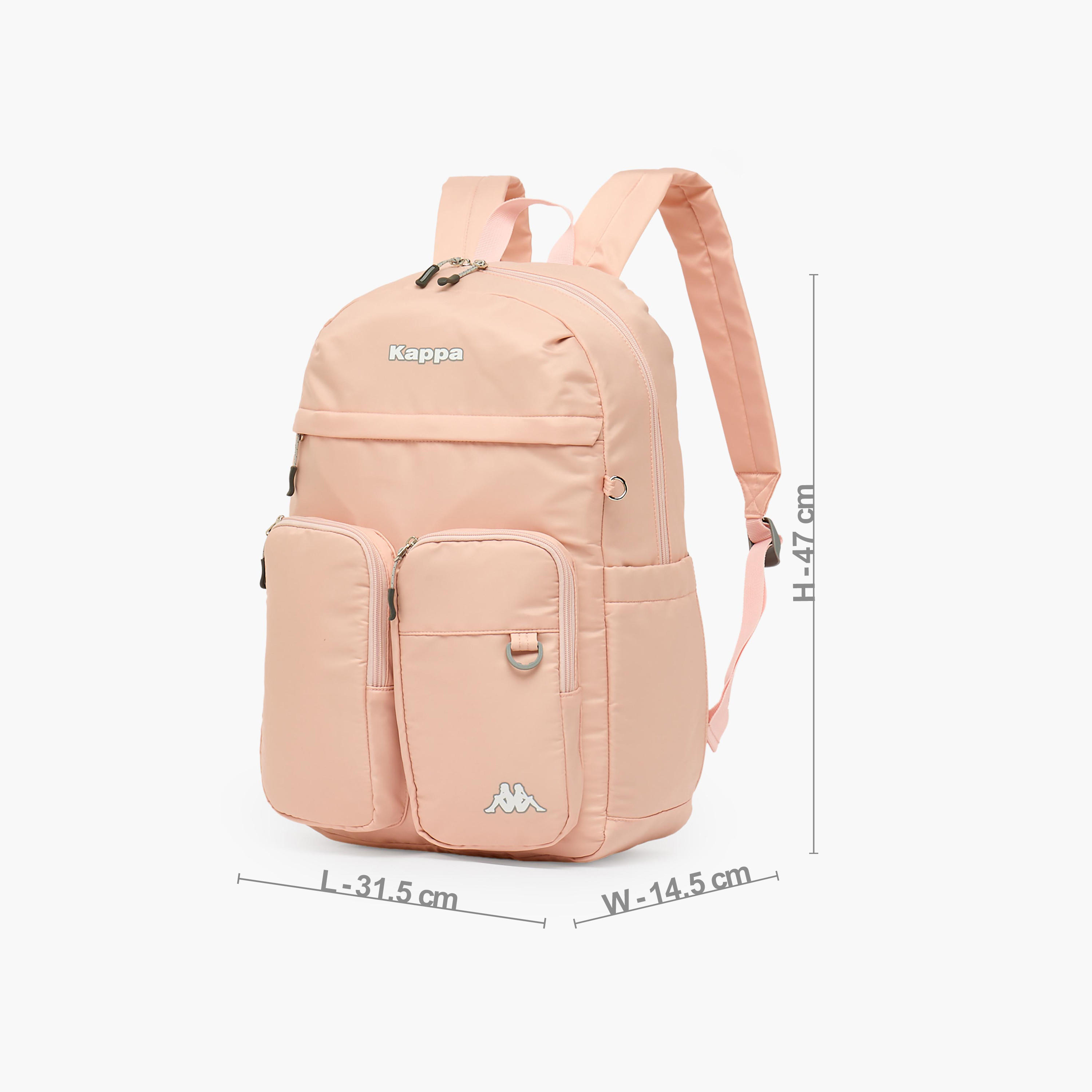 Kappa Logo 2-Piece School Backpack Set for Kids 13 Years+ with Pencil Pouch-school-bagsandbackpacks-backpacks-image-1