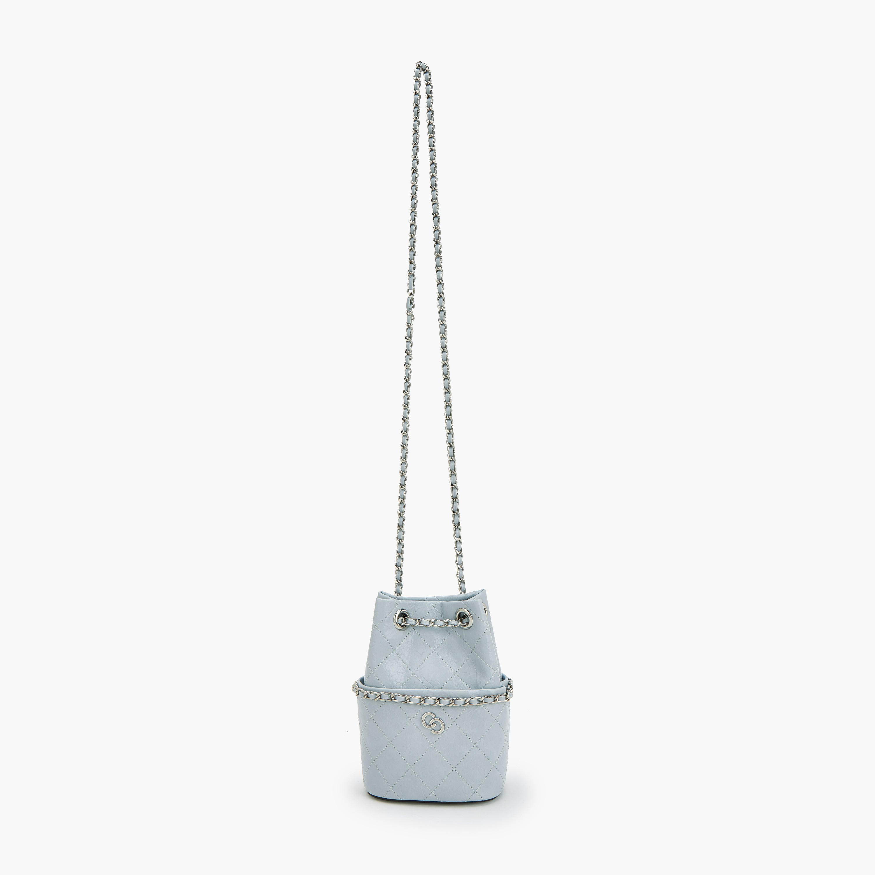Celeste Quilted Bucket Bag with Chain Strap-women-bagsandwallets-handbags-image-5