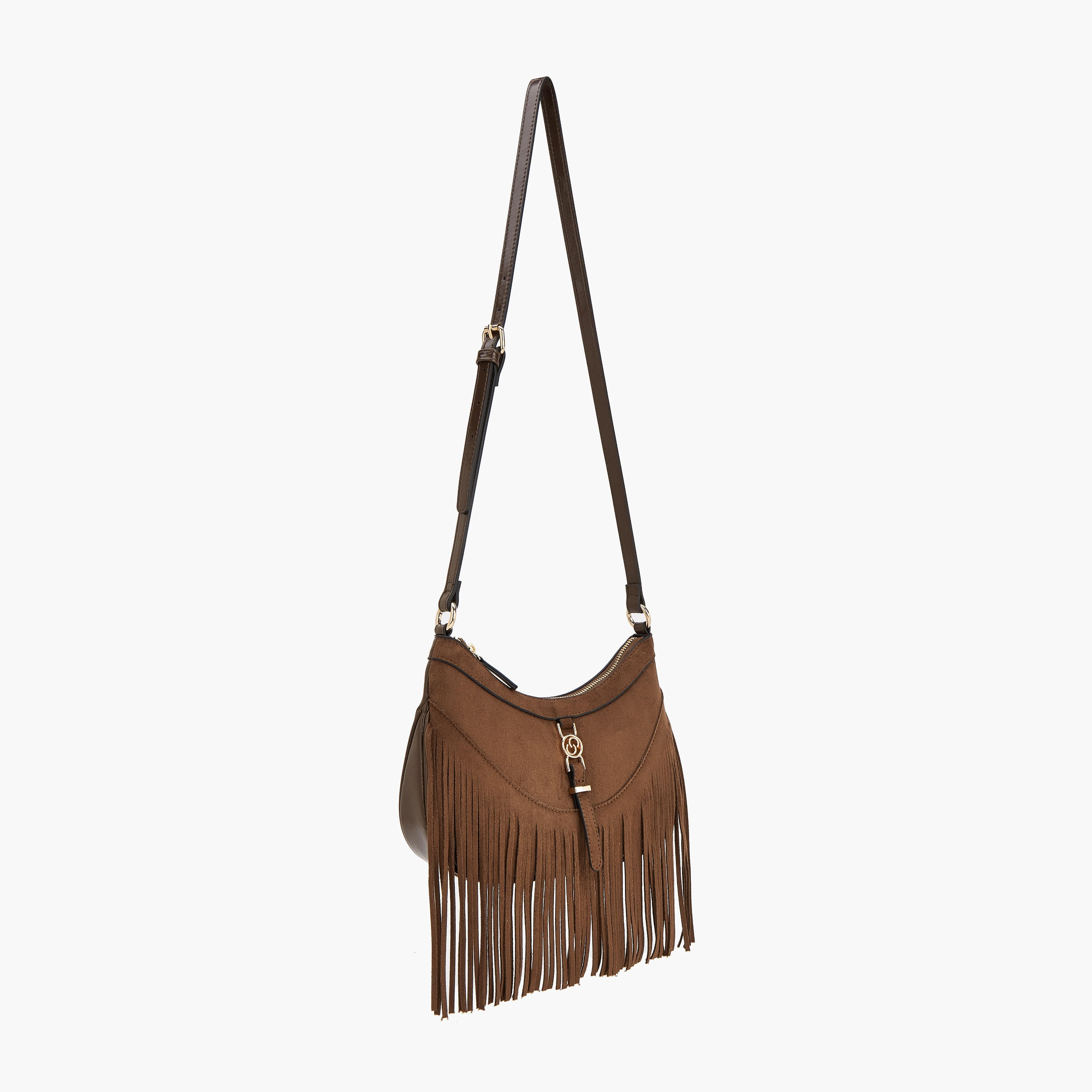 Celeste Suede Shoulder Bag with Fringed Detail-women-bagsandwallets-handbags-image-2
