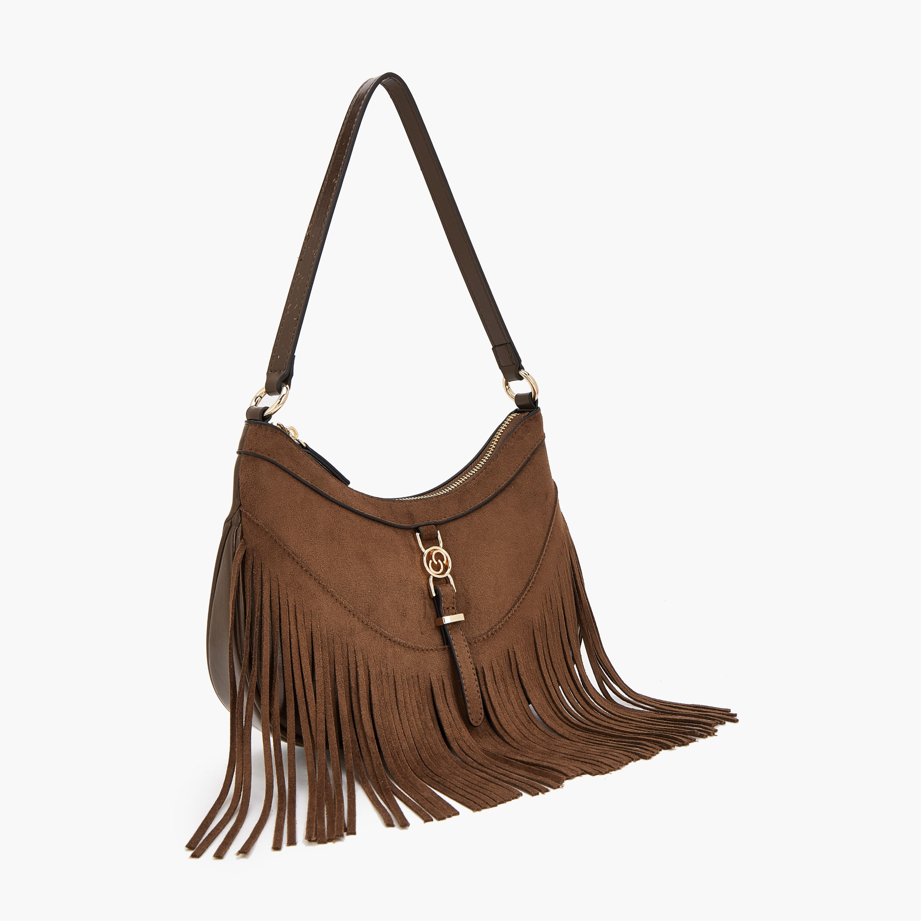 Celeste Suede Shoulder Bag with Fringed Detail-women-bagsandwallets-handbags-image-3