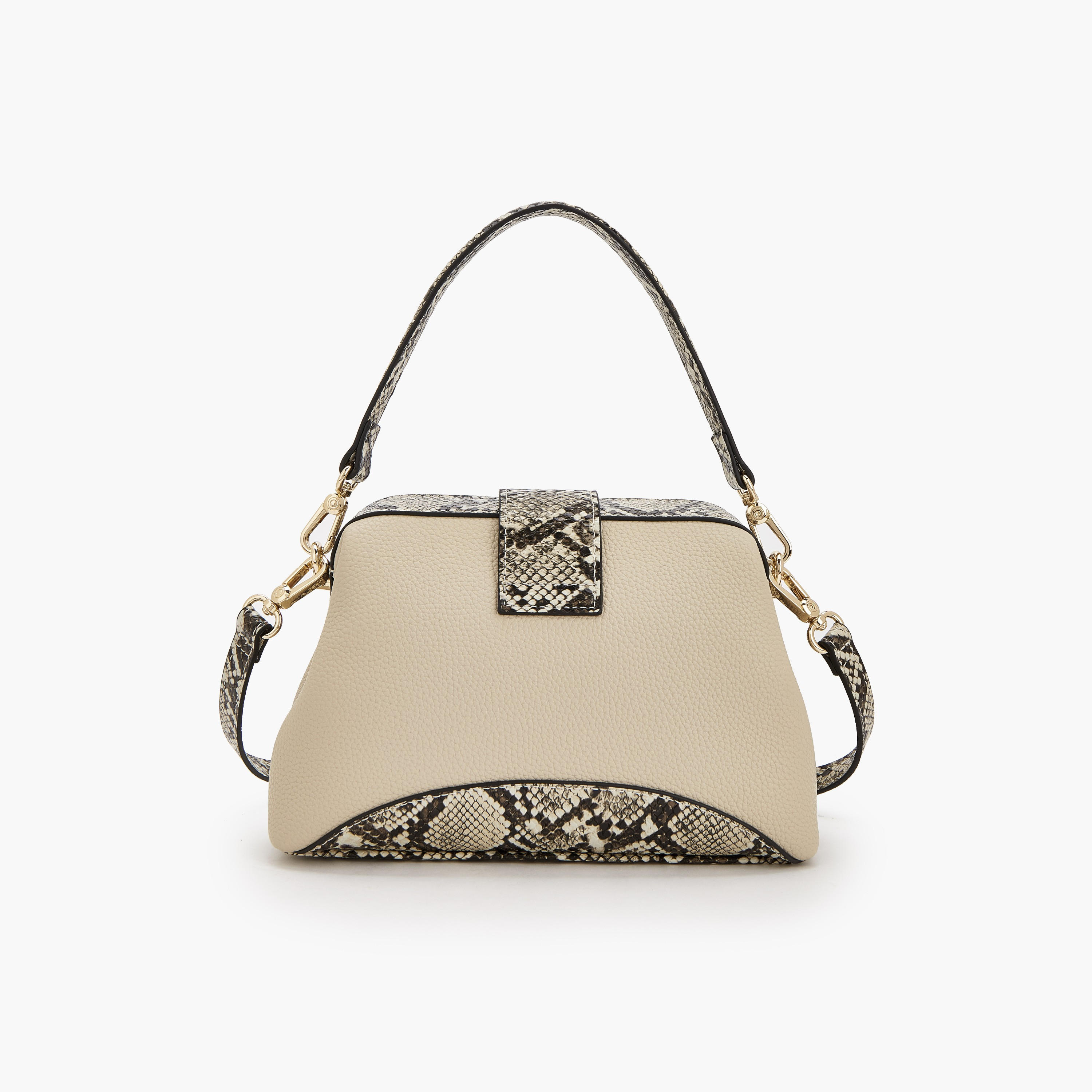 Celeste Colourblock Crossbody Bag with Adjustable Strap and Button Closure-women-bagsandwallets-handbags-image-5