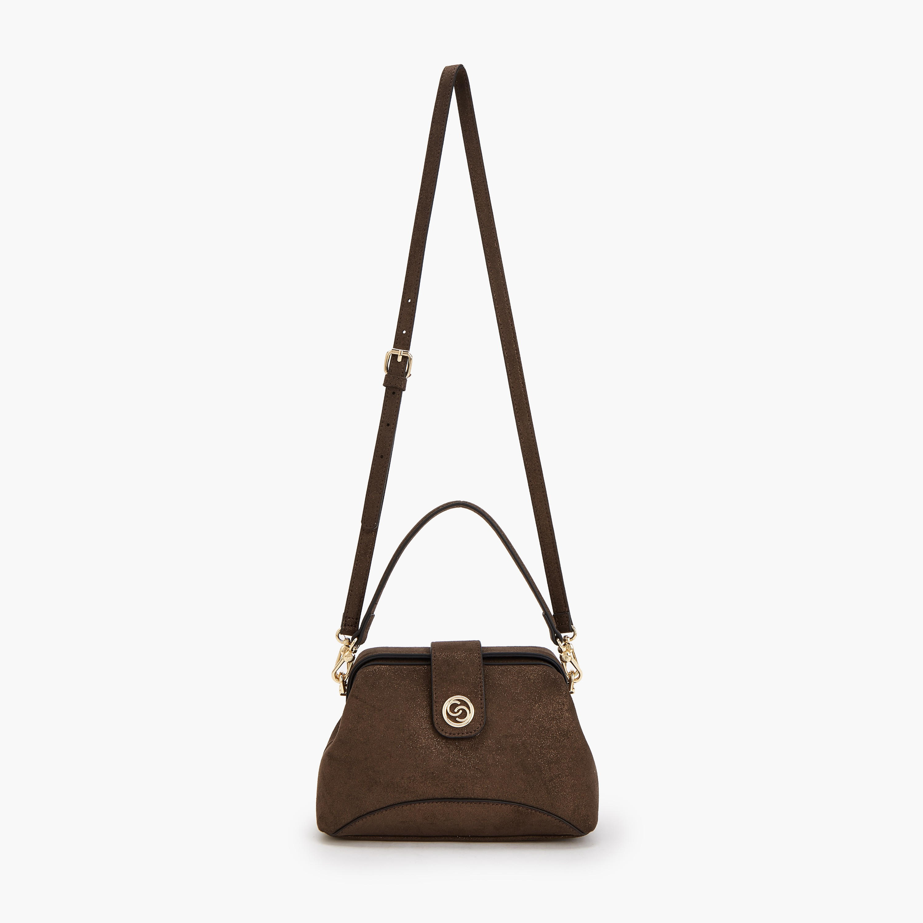 Celeste Colourblock Crossbody Bag with Adjustable Strap and Button Closure-women-bagsandwallets-handbags-image-2