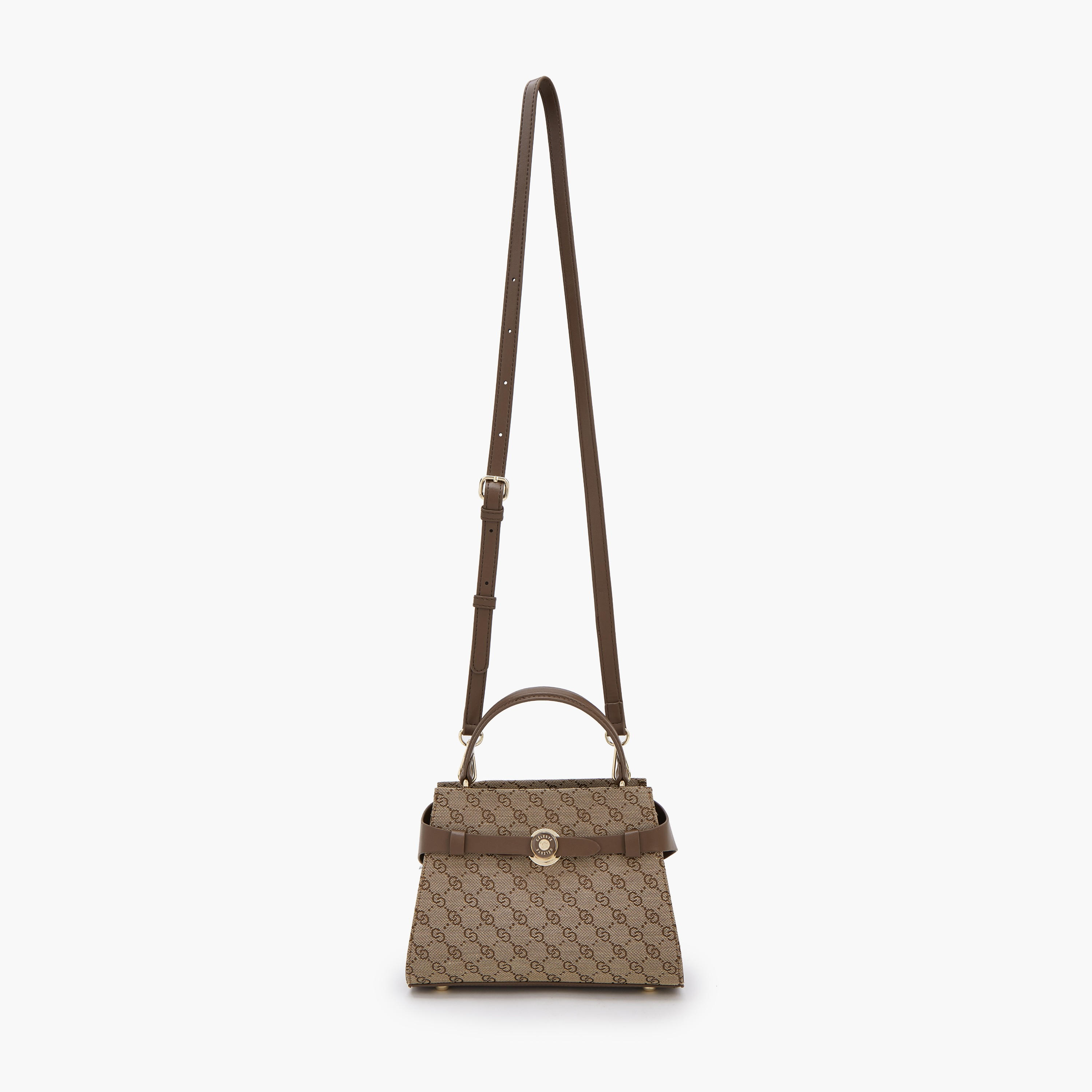 Celeste Monogram Print Tote Bag with Detachable Strap-women-bagsandwallets-handbags-image-3