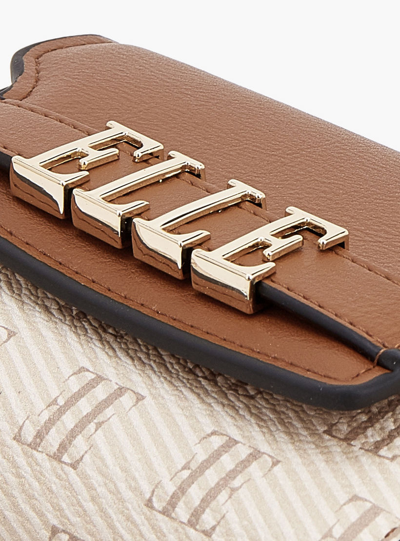 Elle Monogram Wallet with Magnetic Snap Closure-women-bagsandwallets-wallets-image-5