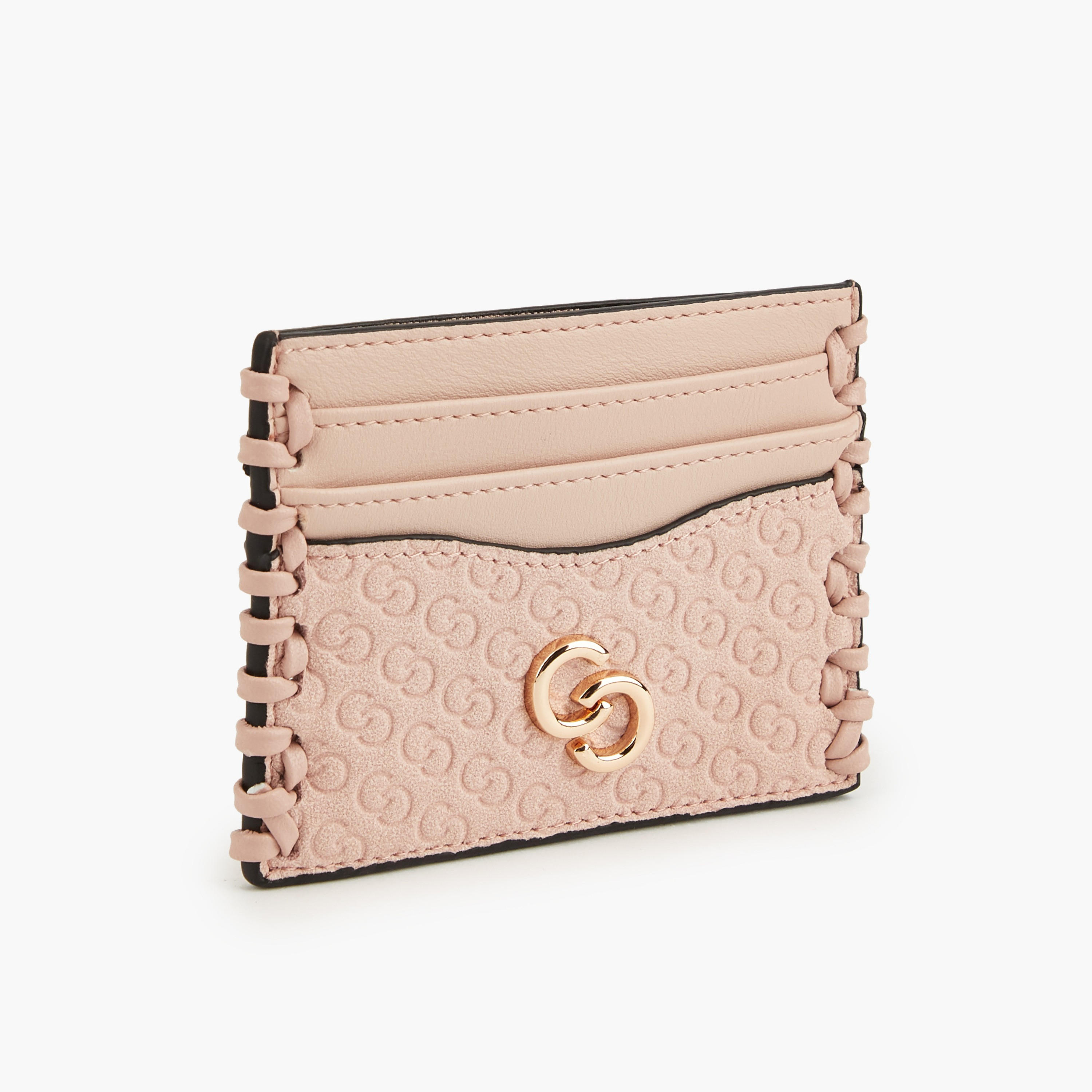 حافظة بطاقات بنقوش مونوجرام من سيليست-women-bagsandwallets-wallets-image-2
