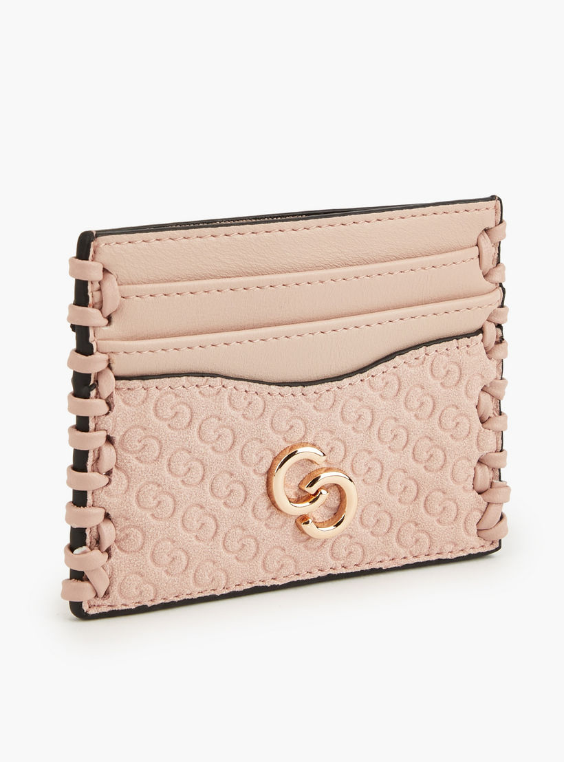 حافظة بطاقات بنقوش مونوجرام من سيليست-women-bagsandwallets-wallets-image-2