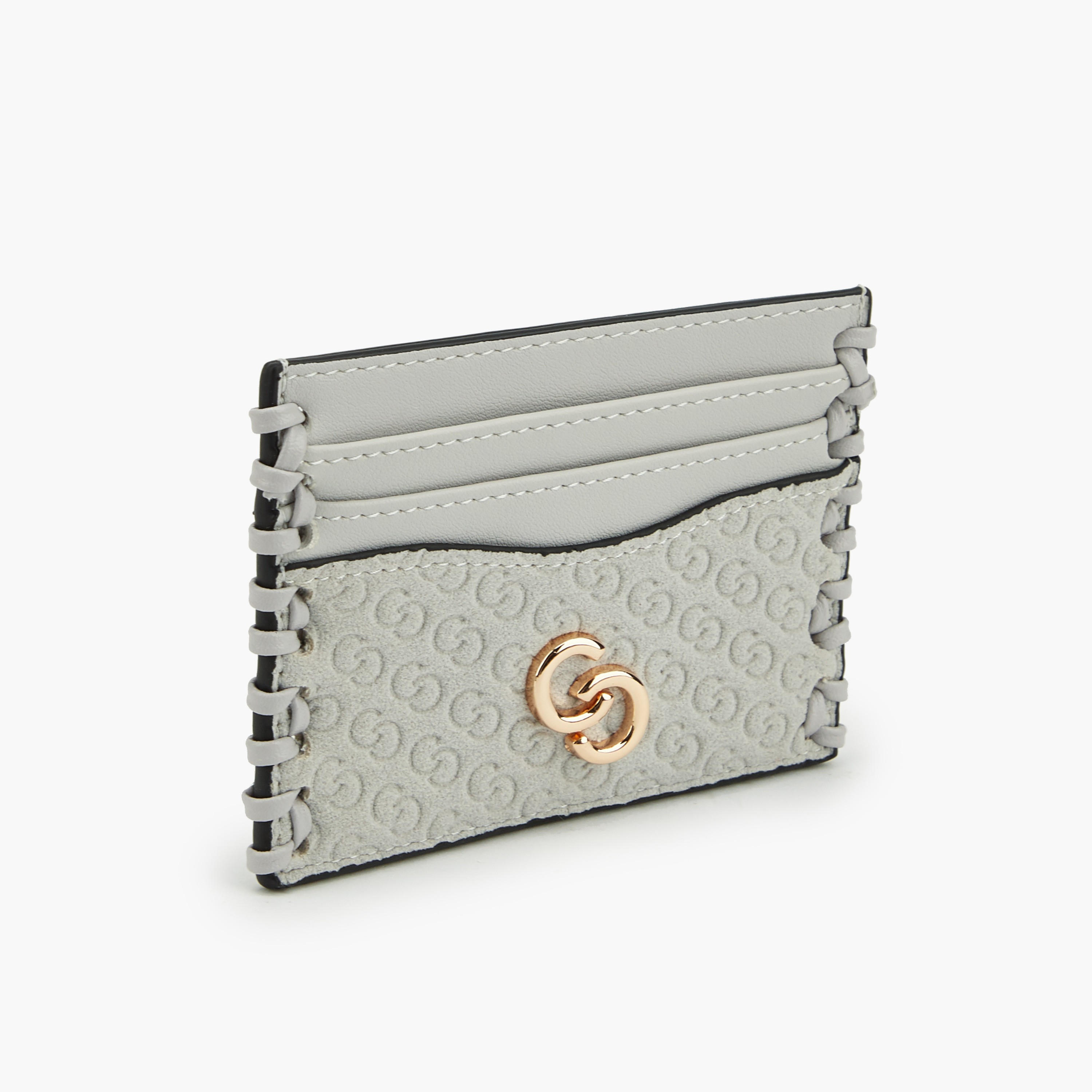 حافظة بطاقات بنقوش مونوجرام من سيليست-women-bagsandwallets-wallets-image-2