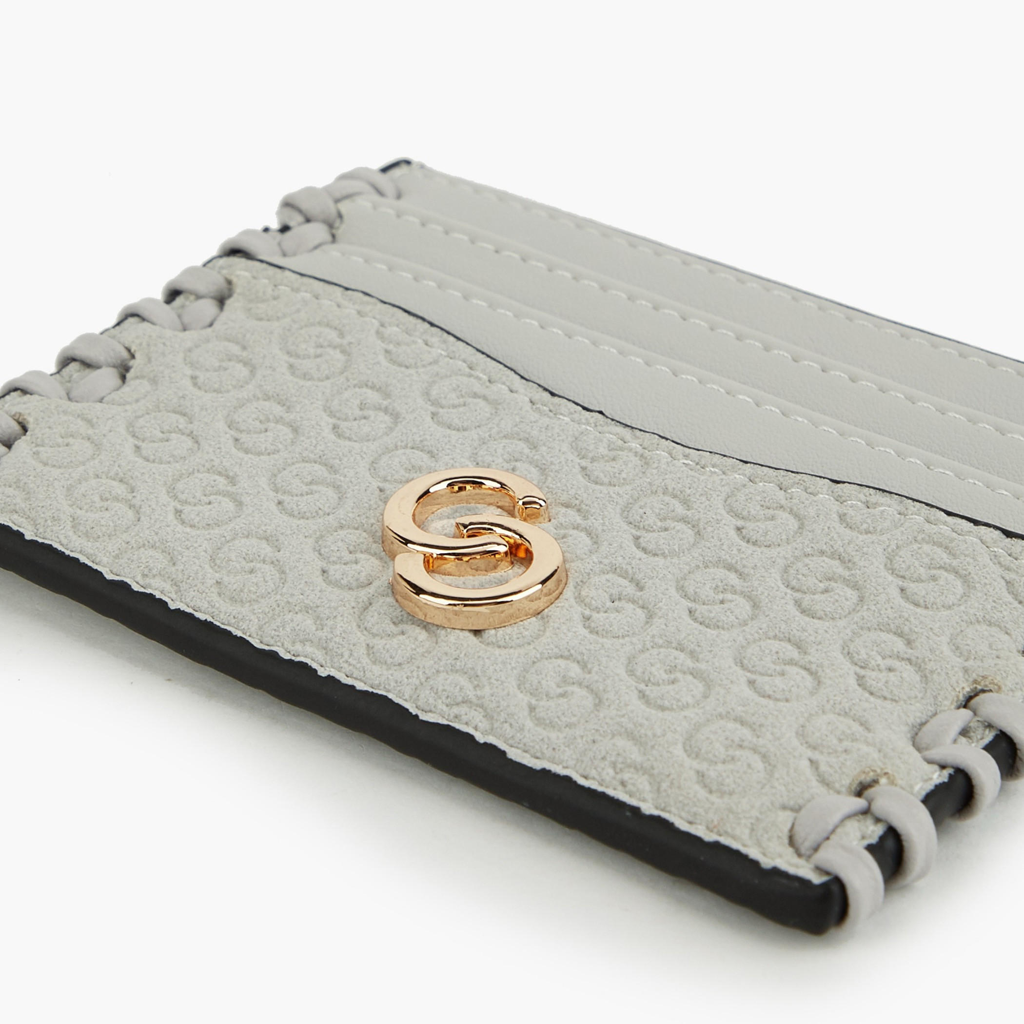 حافظة بطاقات بنقوش مونوجرام من سيليست-women-bagsandwallets-wallets-image-4