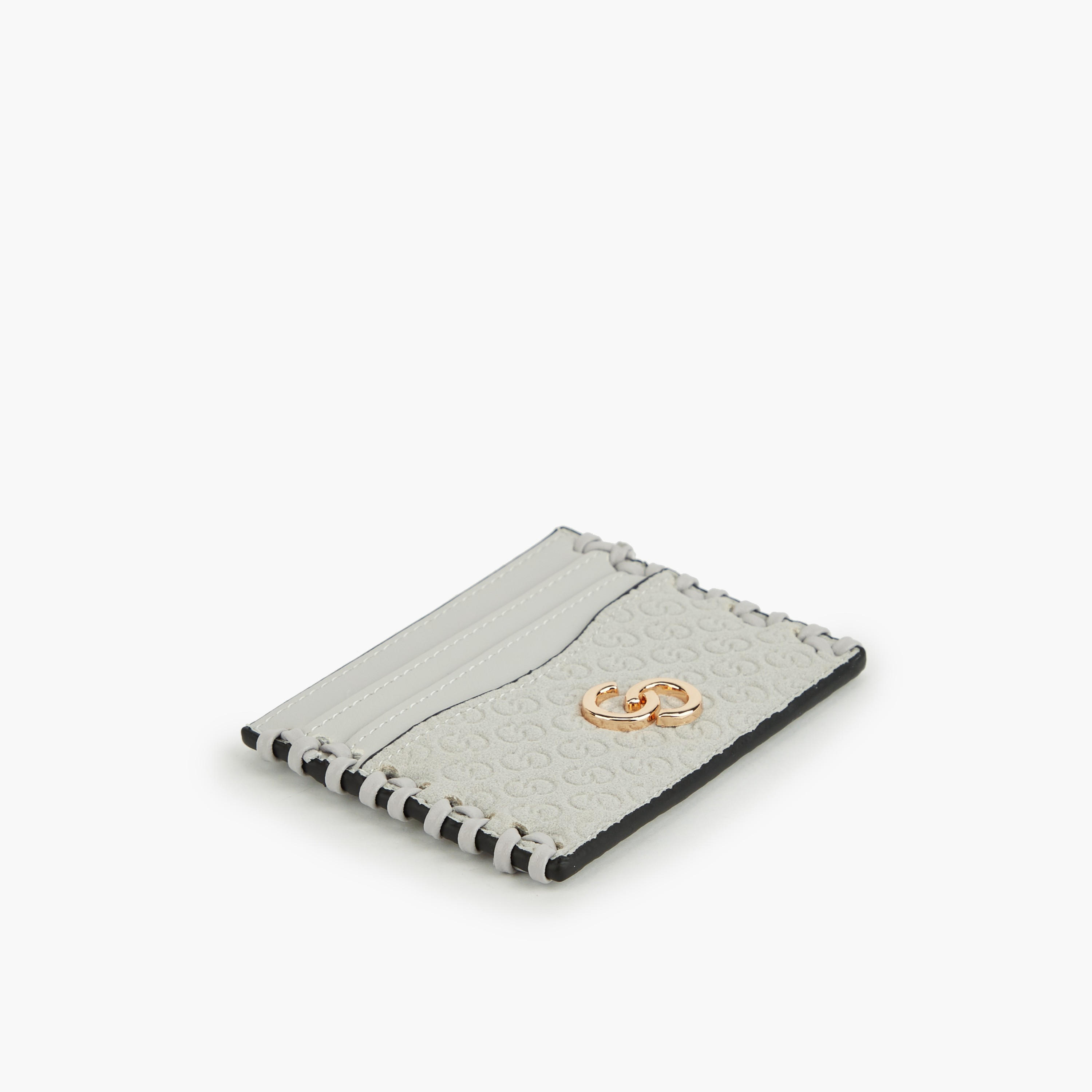 حافظة بطاقات بنقوش مونوجرام من سيليست-women-bagsandwallets-wallets-image-5