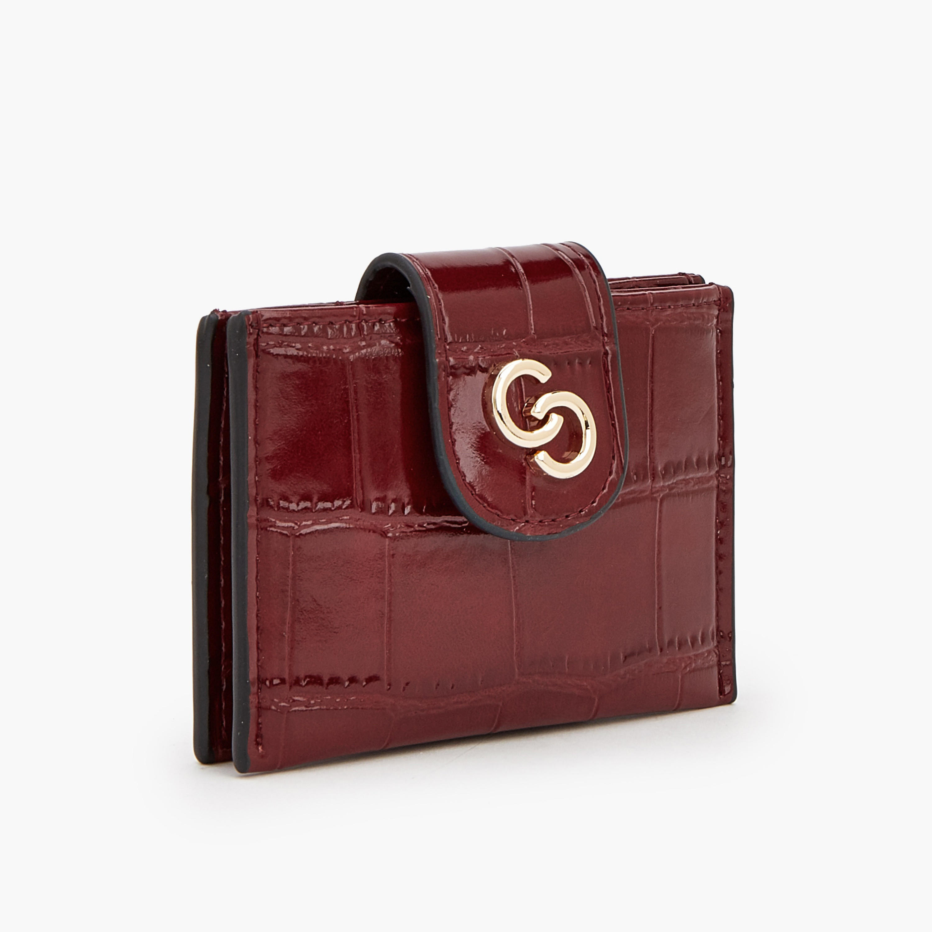 Celeste Textured Wallet with Button Flap-women-bagsandwallets-wallets-image-2