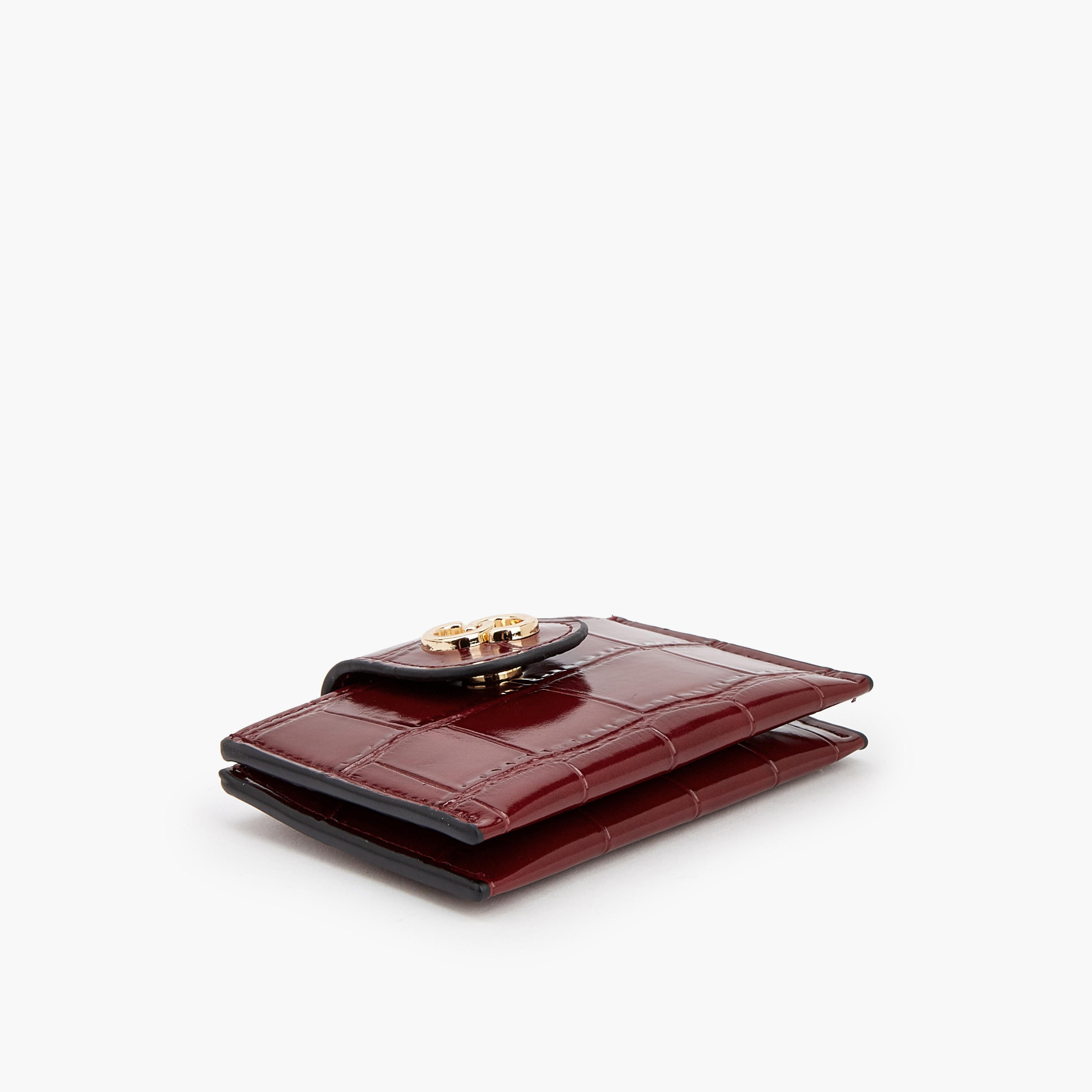 Celeste Textured Wallet with Button Flap-women-bagsandwallets-wallets-image-4