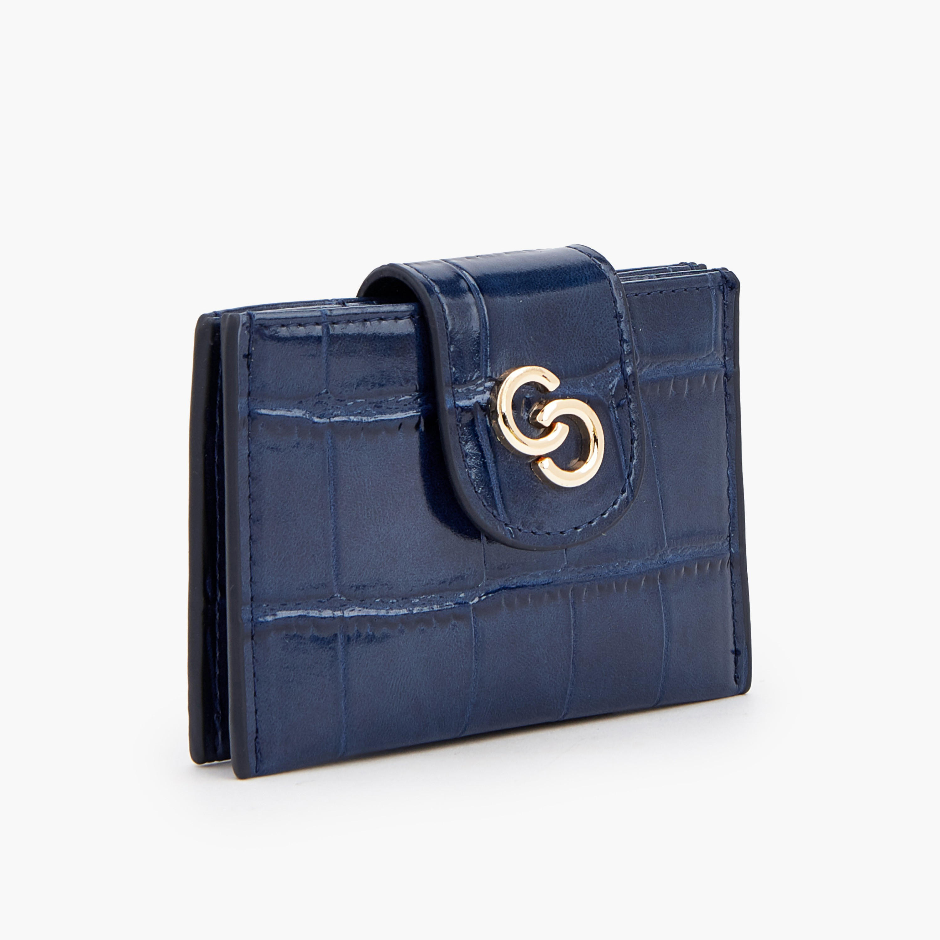 Celeste Textured Wallet with Button Flap-women-bagsandwallets-wallets-image-2
