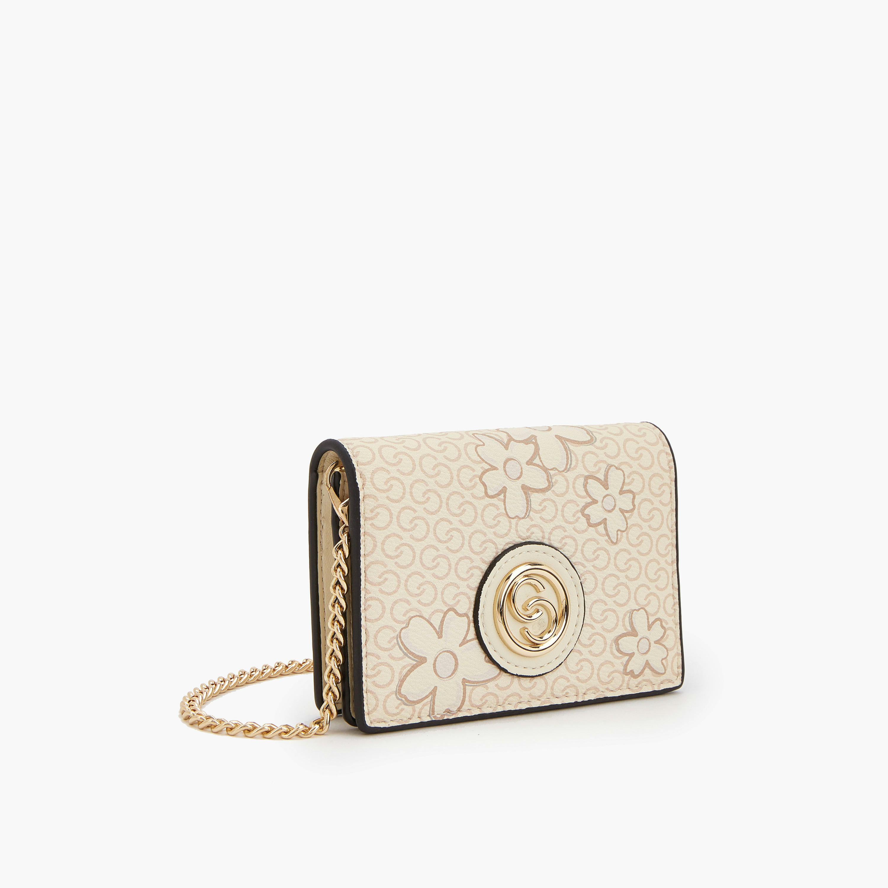 Celeste Monogram Print Wallet with Button Closure-women-bagsandwallets-wallets-image-2