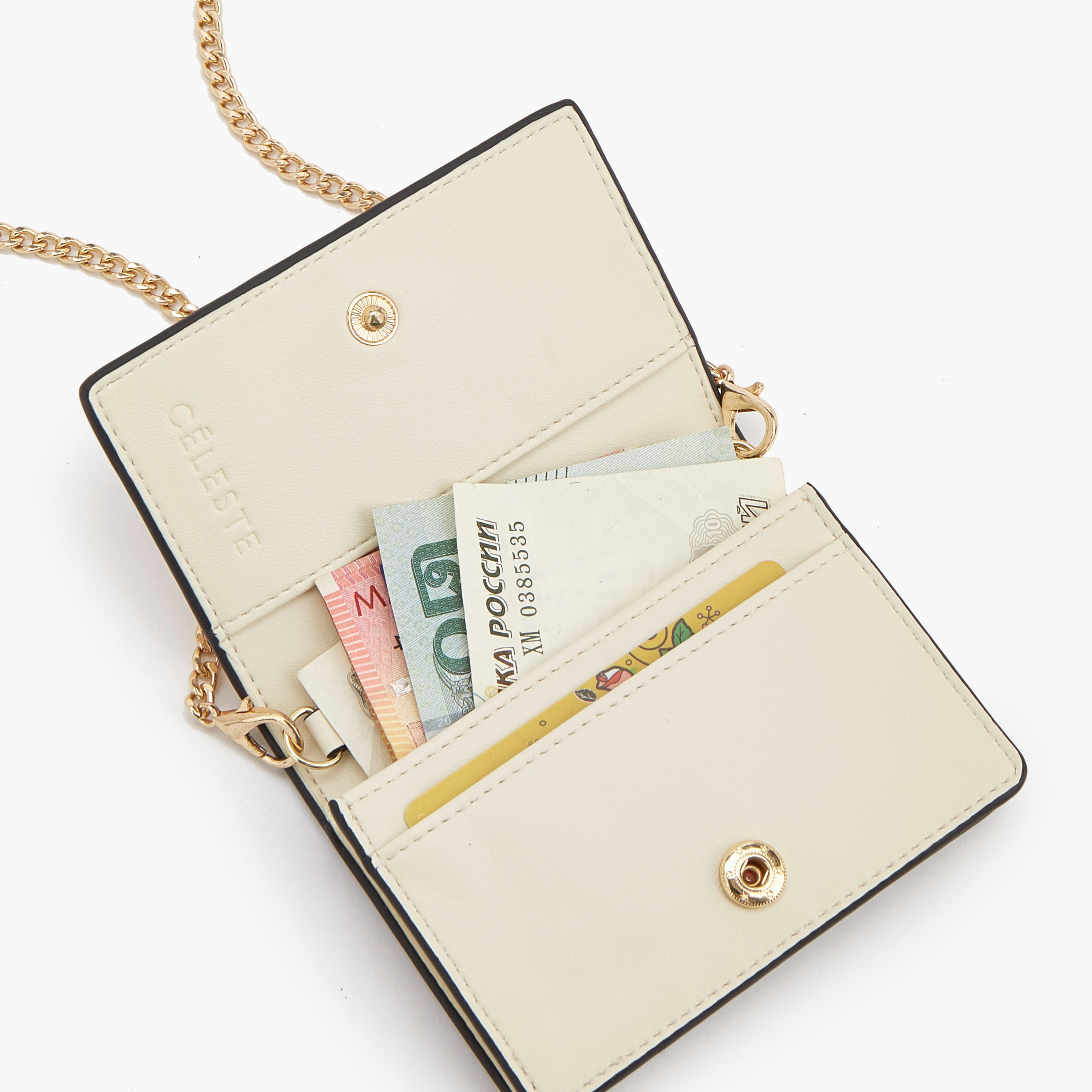 Celeste Monogram Print Wallet with Button Closure-women-bagsandwallets-wallets-image-7