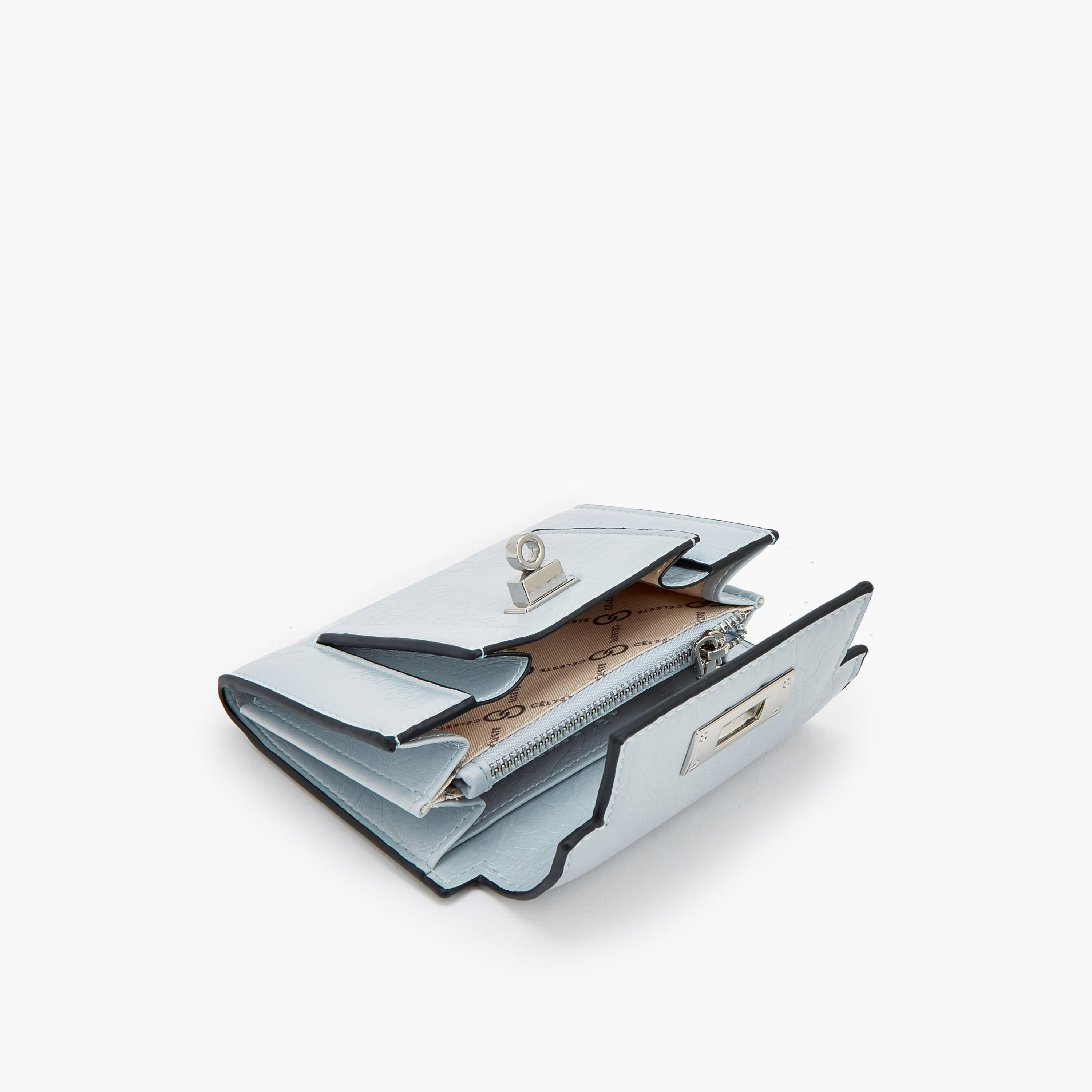 Celeste Textured Wallet with Twist Lock-women-bagsandwallets-wallets-image-6