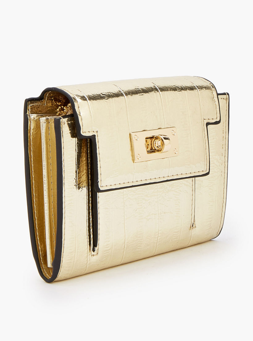 Celeste Metallic Wallet with Twist Lock-women-bagsandwallets-wallets-image-3