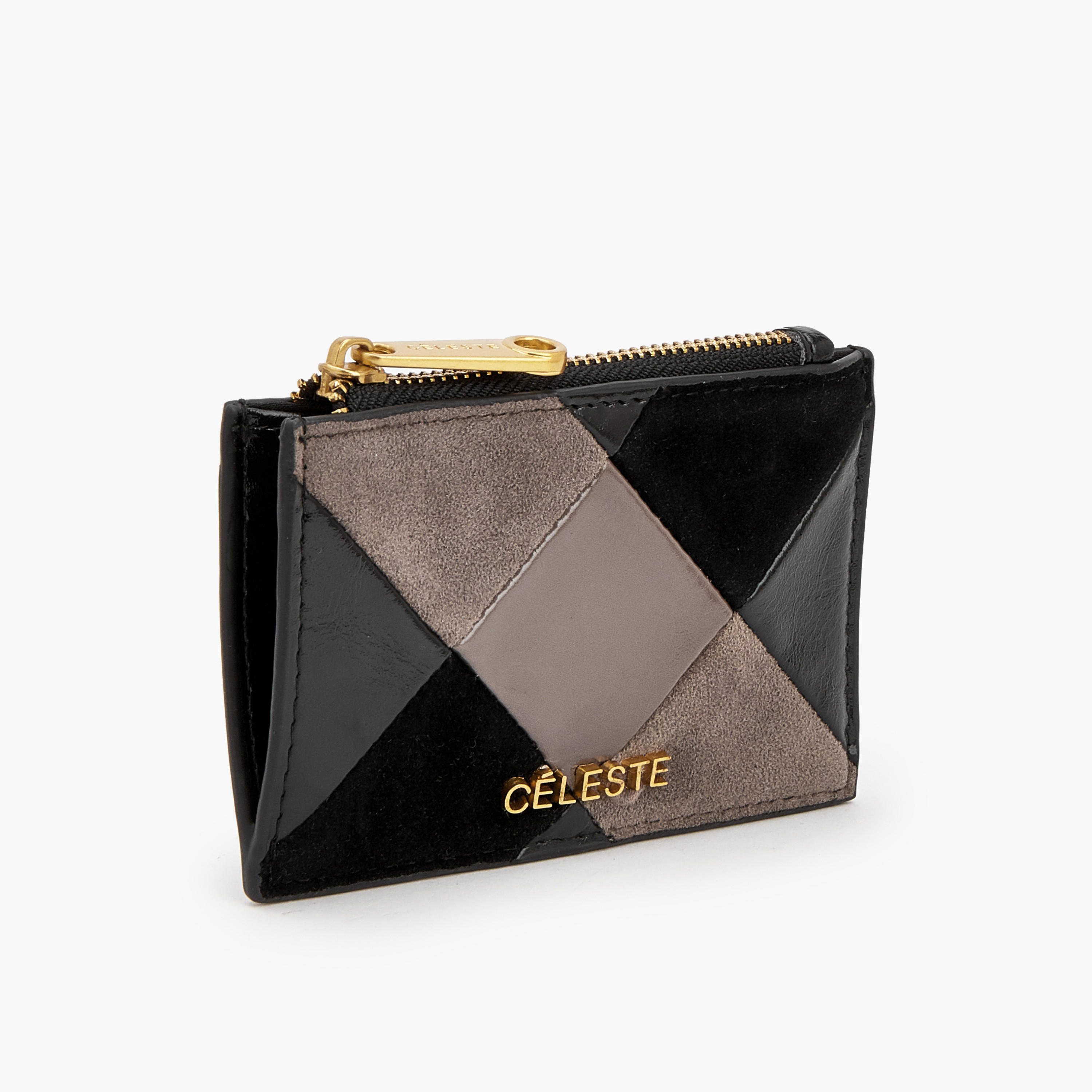 Celeste Suede Card Holder with Zip Pocket-women-bagsandwallets-wallets-image-3