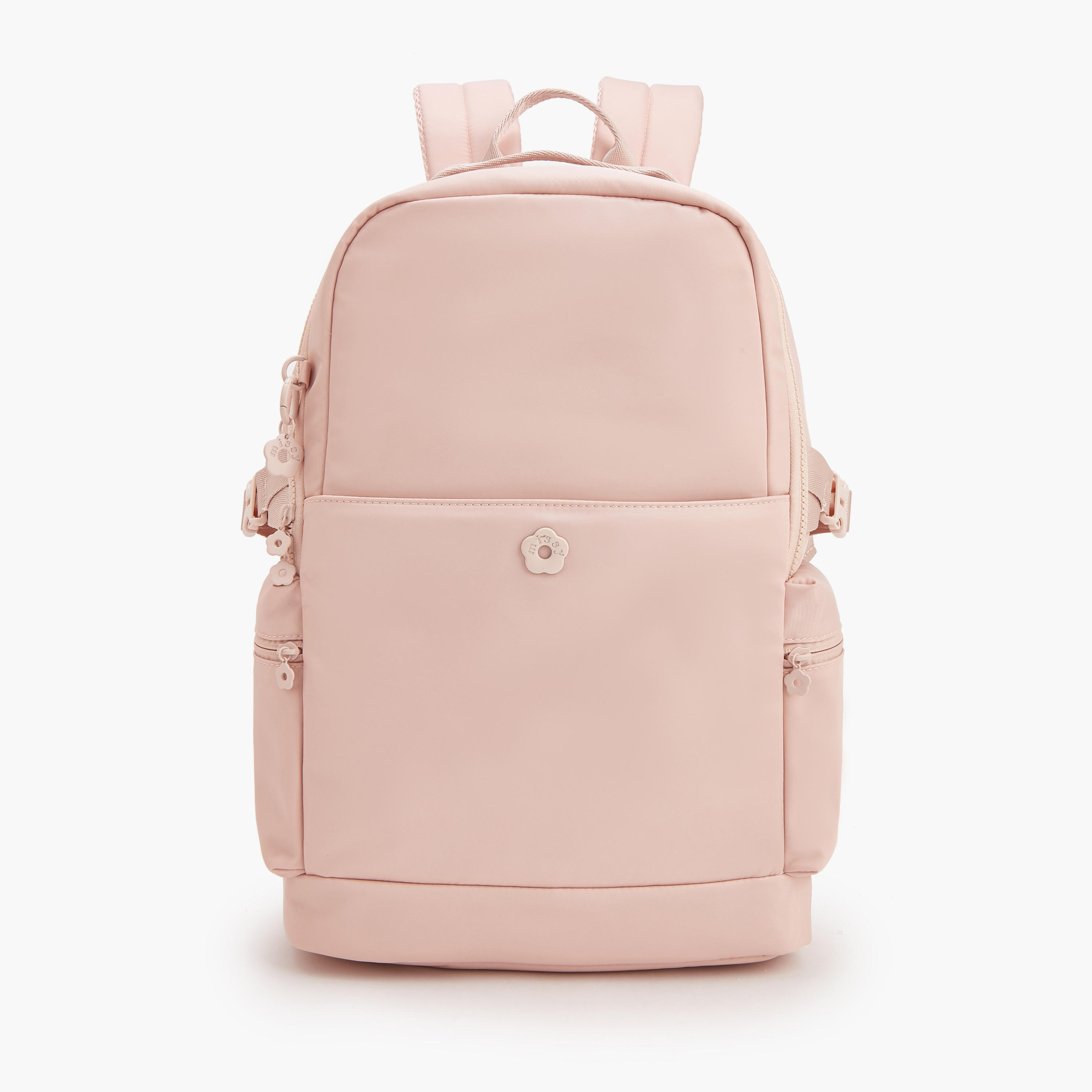 Missy Solid Backpack with Adjustable Shoulder Straps-school-bagsandbackpacks-backpacks-image-1