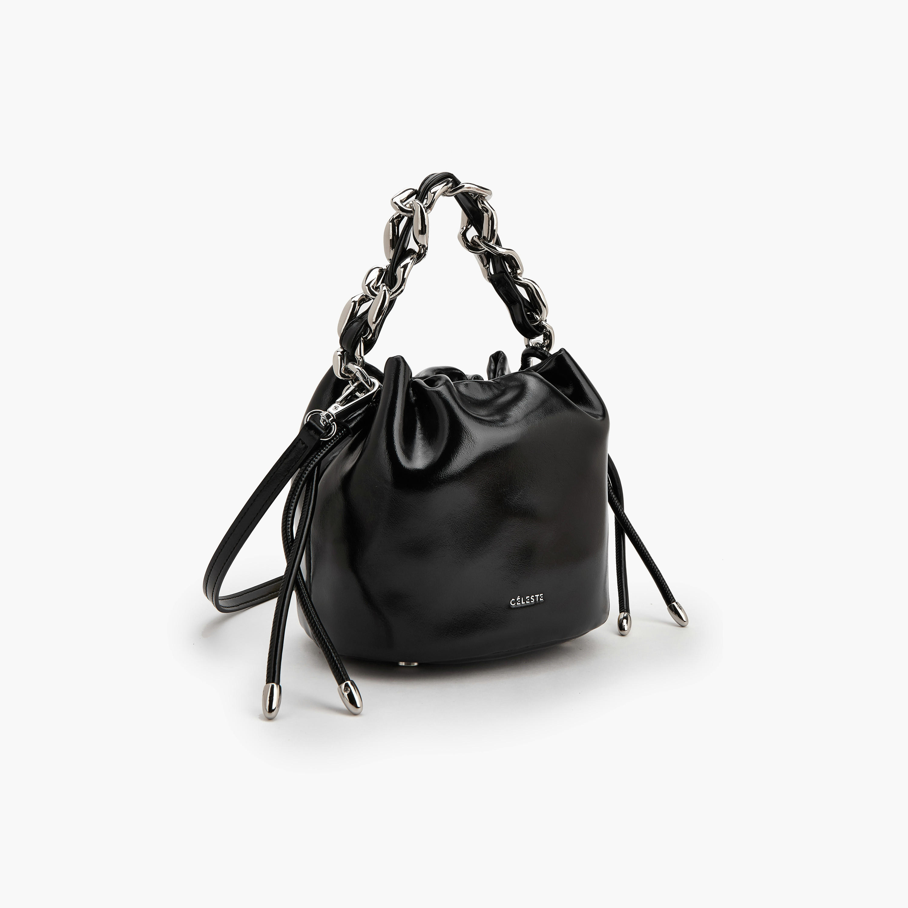 شنطة دلو برباط ومقبض سلسلة من سيليست-women-bagsandwallets-handbags-image-2