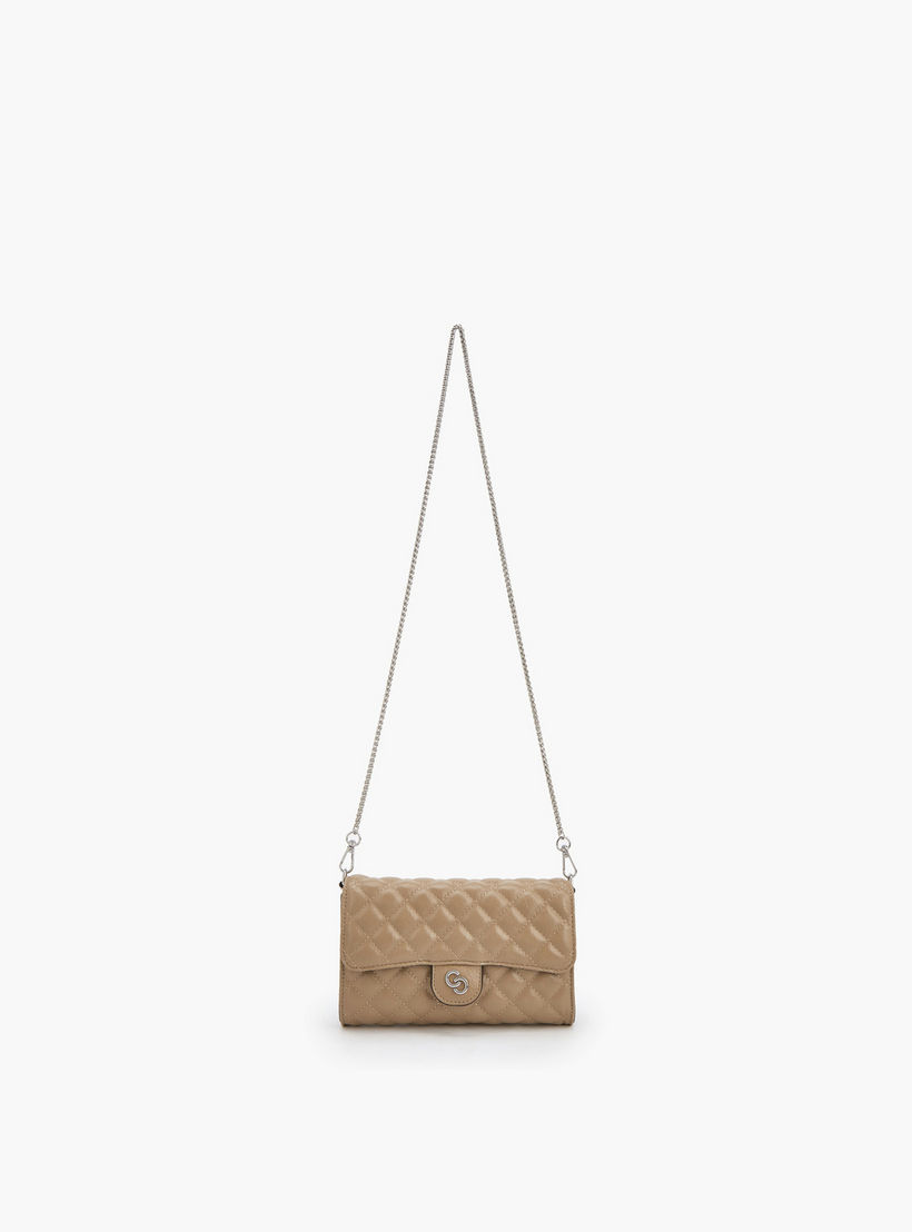 شنطة كروس بودي مبطنة بحزام سلسلة من سيليست-women-bagsandwallets-handbags-image-2