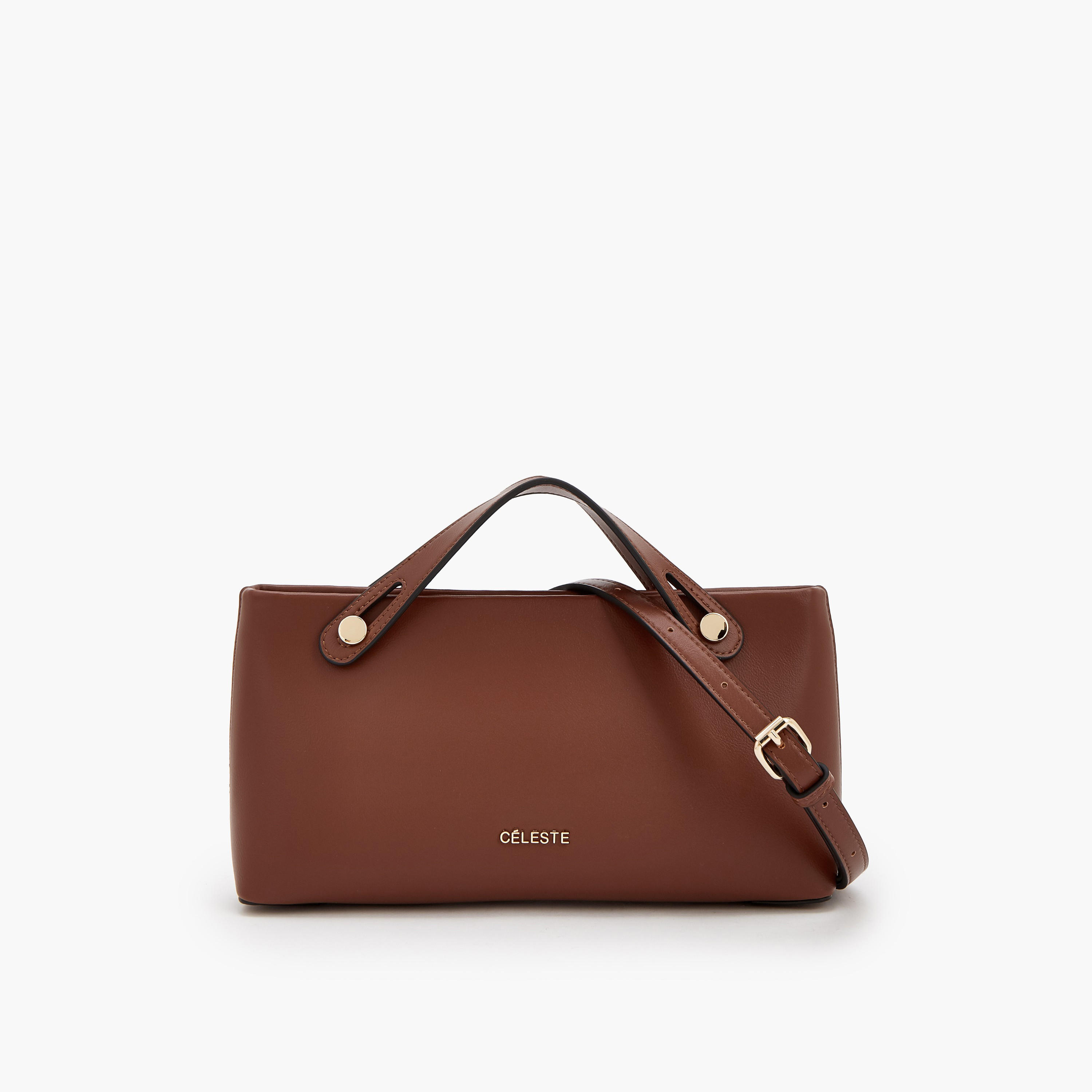 شنطة توت سادة بحزام قابل للفصل من سيليست-women-bagsandwallets-handbags-image-1