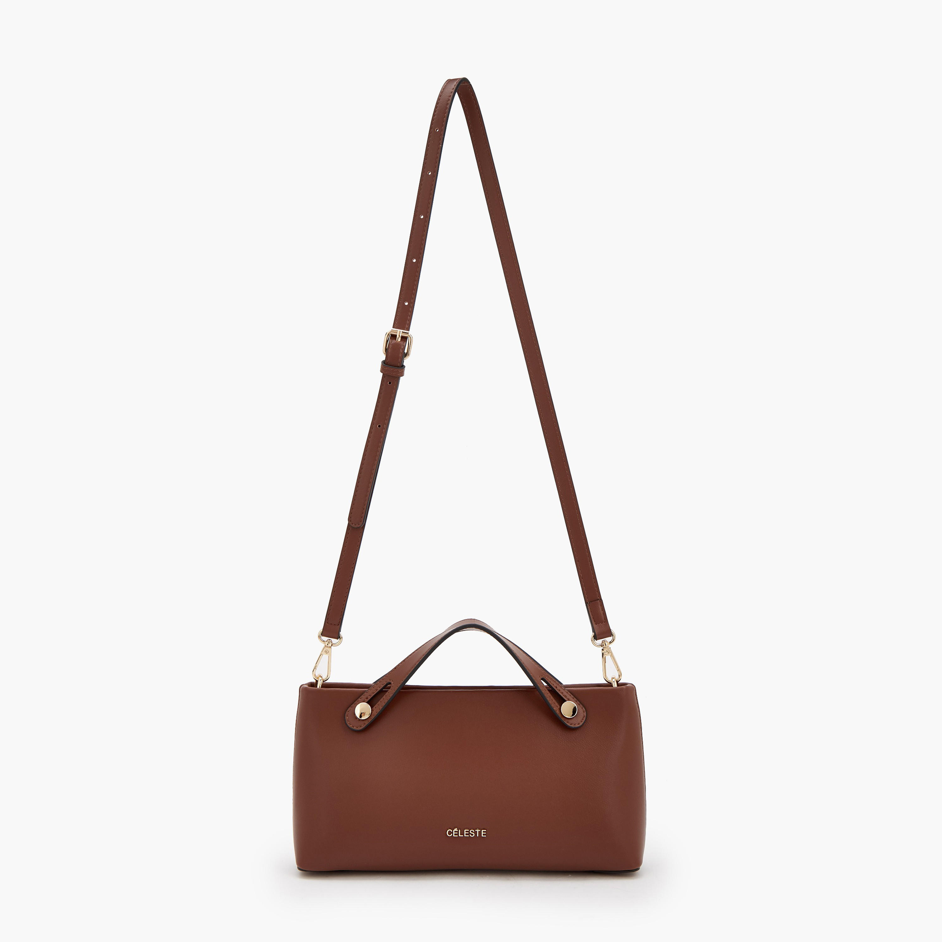 شنطة توت سادة بحزام قابل للفصل من سيليست-women-bagsandwallets-handbags-image-2