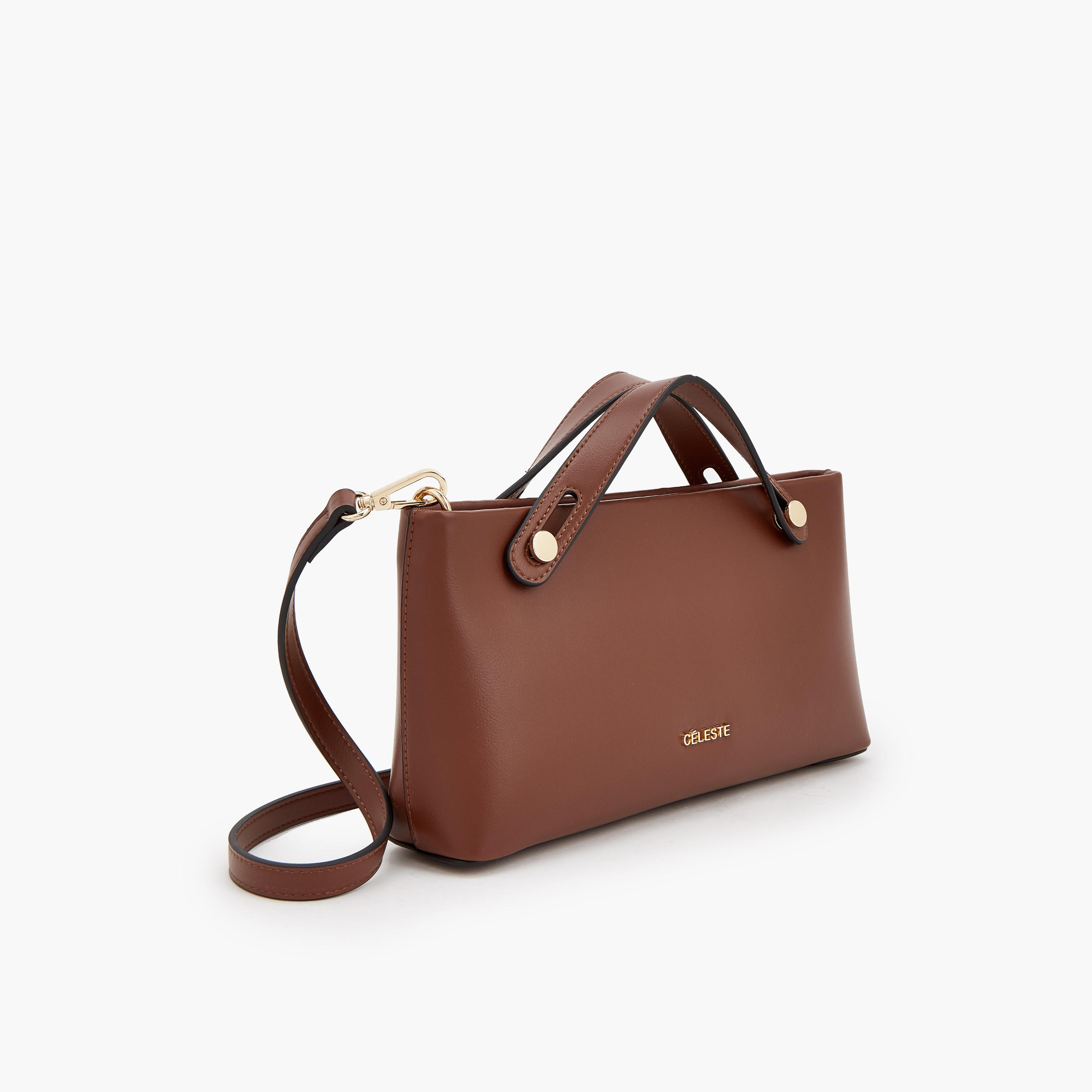 شنطة توت سادة بحزام قابل للفصل من سيليست-women-bagsandwallets-handbags-image-3