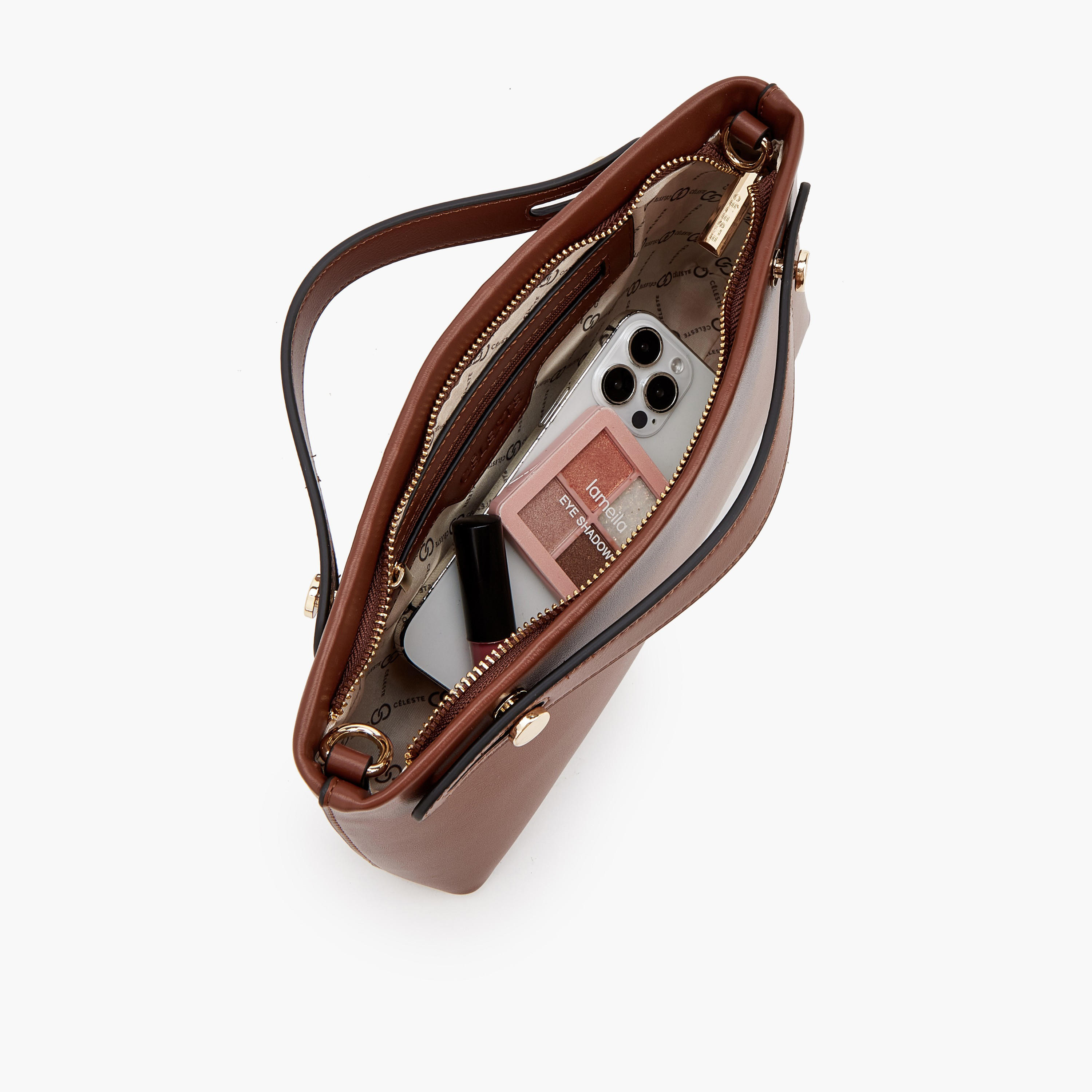 شنطة توت سادة بحزام قابل للفصل من سيليست-women-bagsandwallets-handbags-image-7