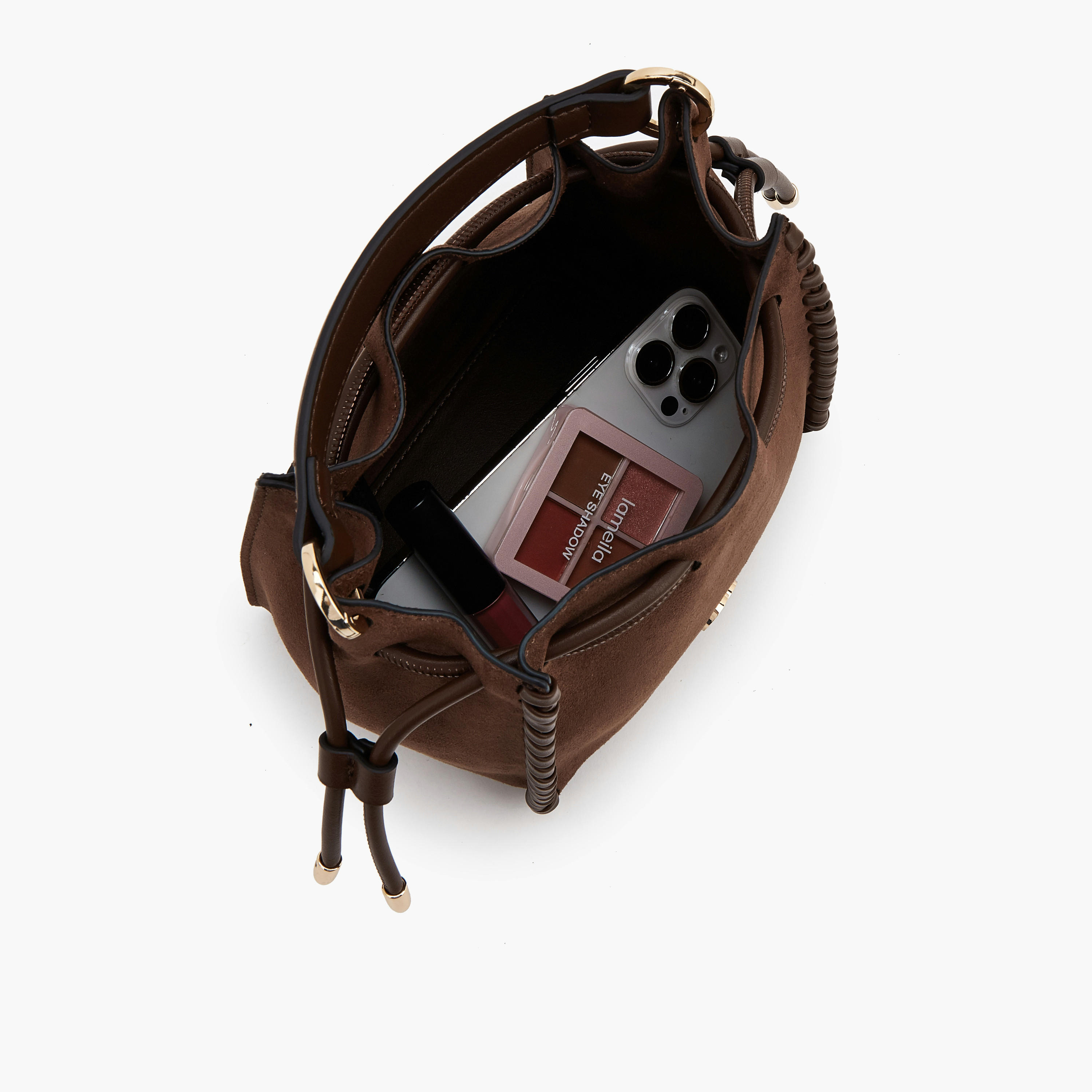 Celeste Suede Bucket Bag with Detachable Strap-women-bagsandwallets-handbags-image-2