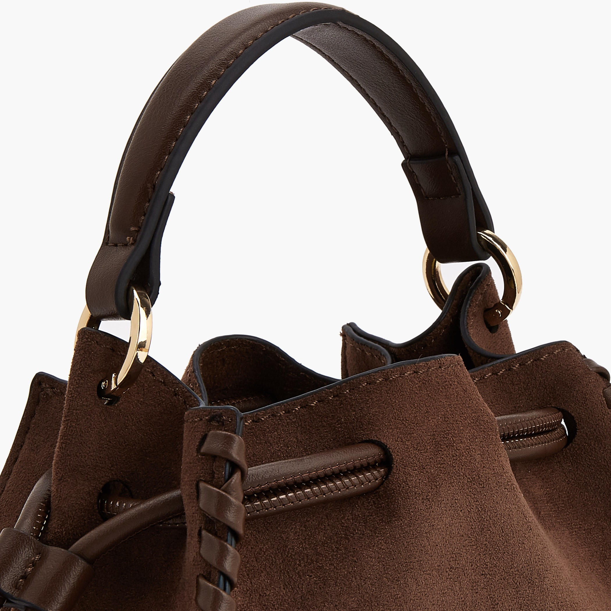 Celeste Suede Bucket Bag with Detachable Strap-women-bagsandwallets-handbags-image-5