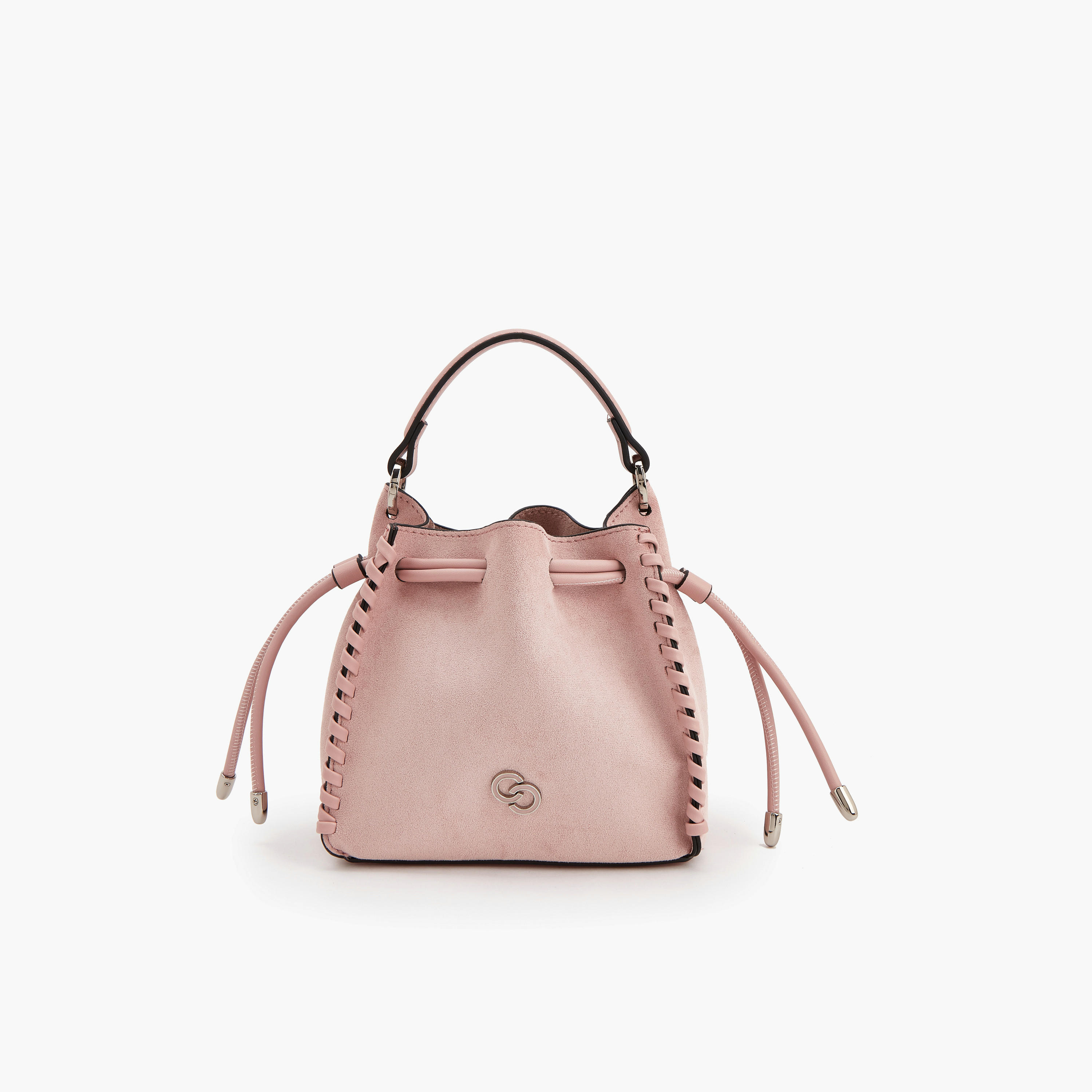 شنطة دلو من الشامواه مع حزام قابل للإزالة من سيليست-women-bagsandwallets-handbags-image-1
