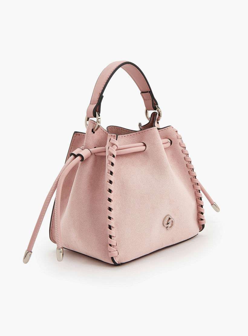 شنطة دلو من الشامواه مع حزام قابل للإزالة من سيليست-women-bagsandwallets-handbags-image-2