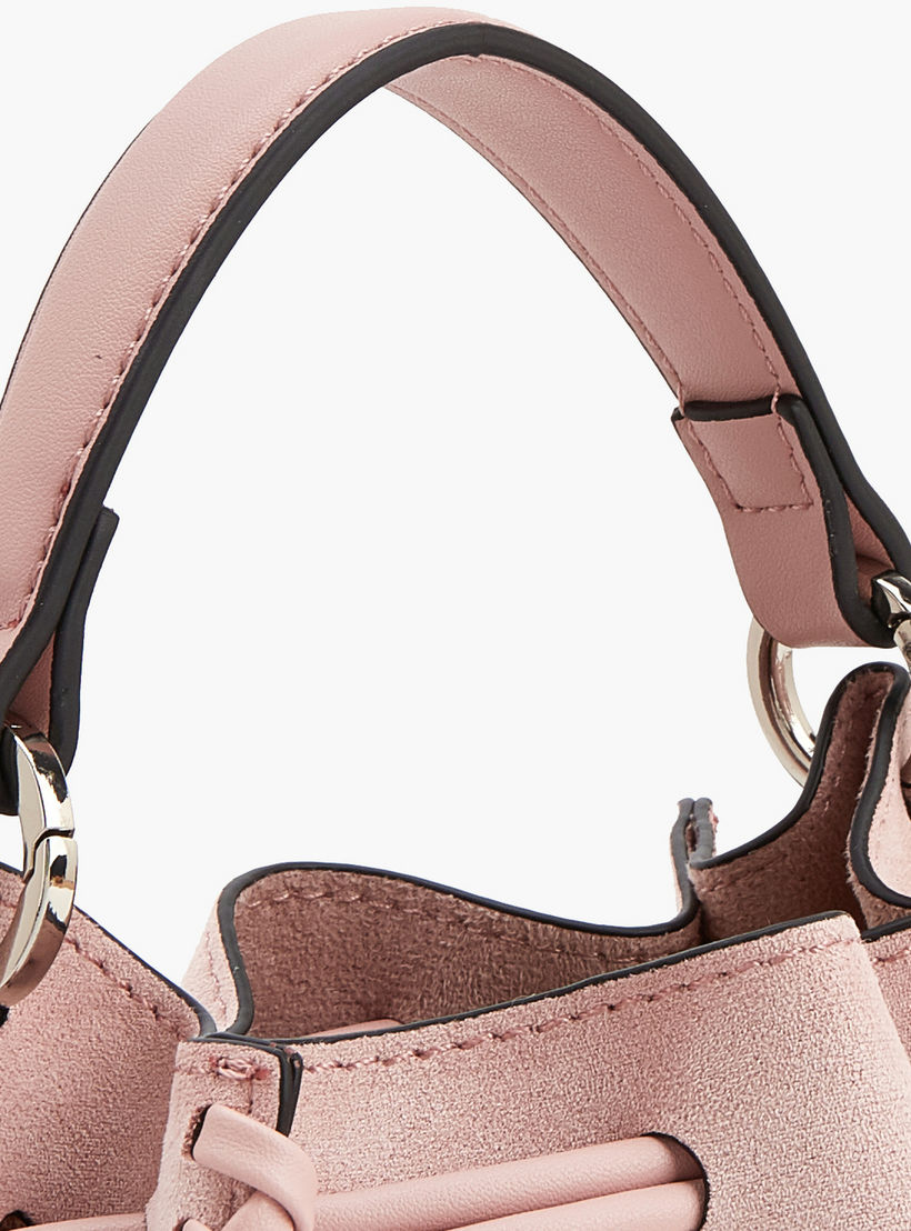 شنطة دلو من الشامواه مع حزام قابل للإزالة من سيليست-women-bagsandwallets-handbags-image-3