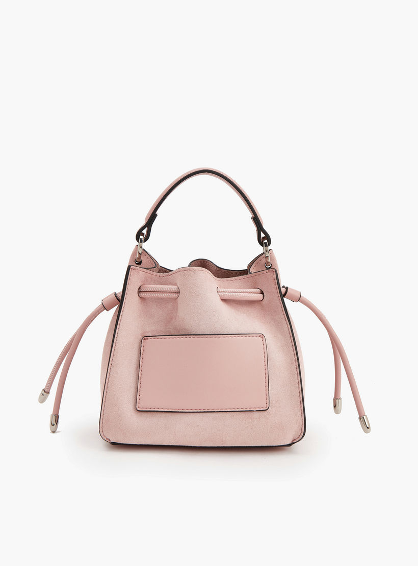 شنطة دلو من الشامواه مع حزام قابل للإزالة من سيليست-women-bagsandwallets-handbags-image-4