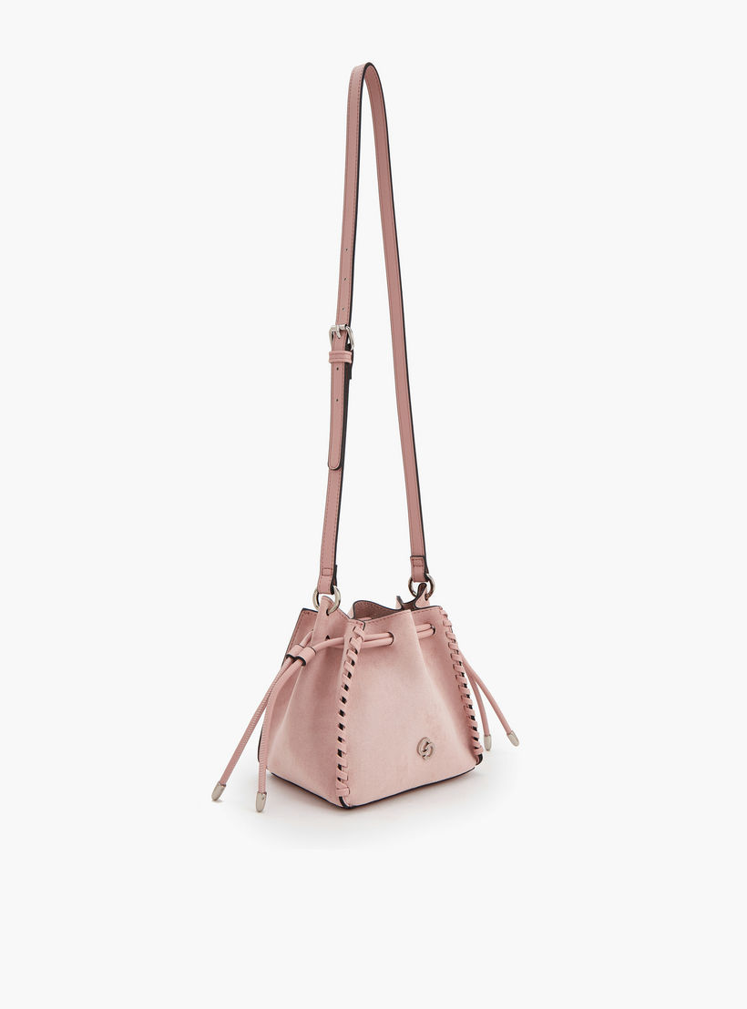 شنطة دلو من الشامواه مع حزام قابل للإزالة من سيليست-women-bagsandwallets-handbags-image-7
