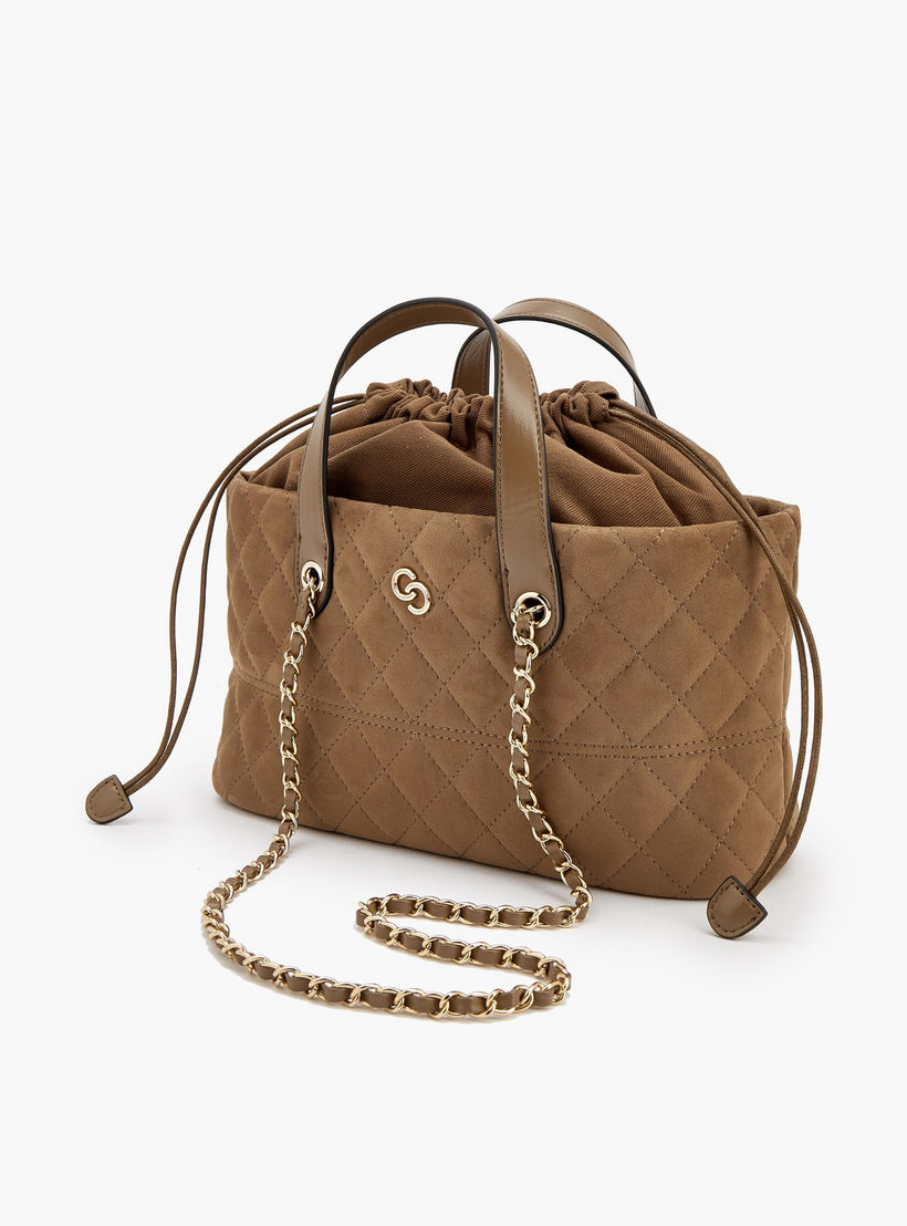 Celeste Suede Tote Bag with Chain Strap-women-bagsandwallets-handbags-image-6