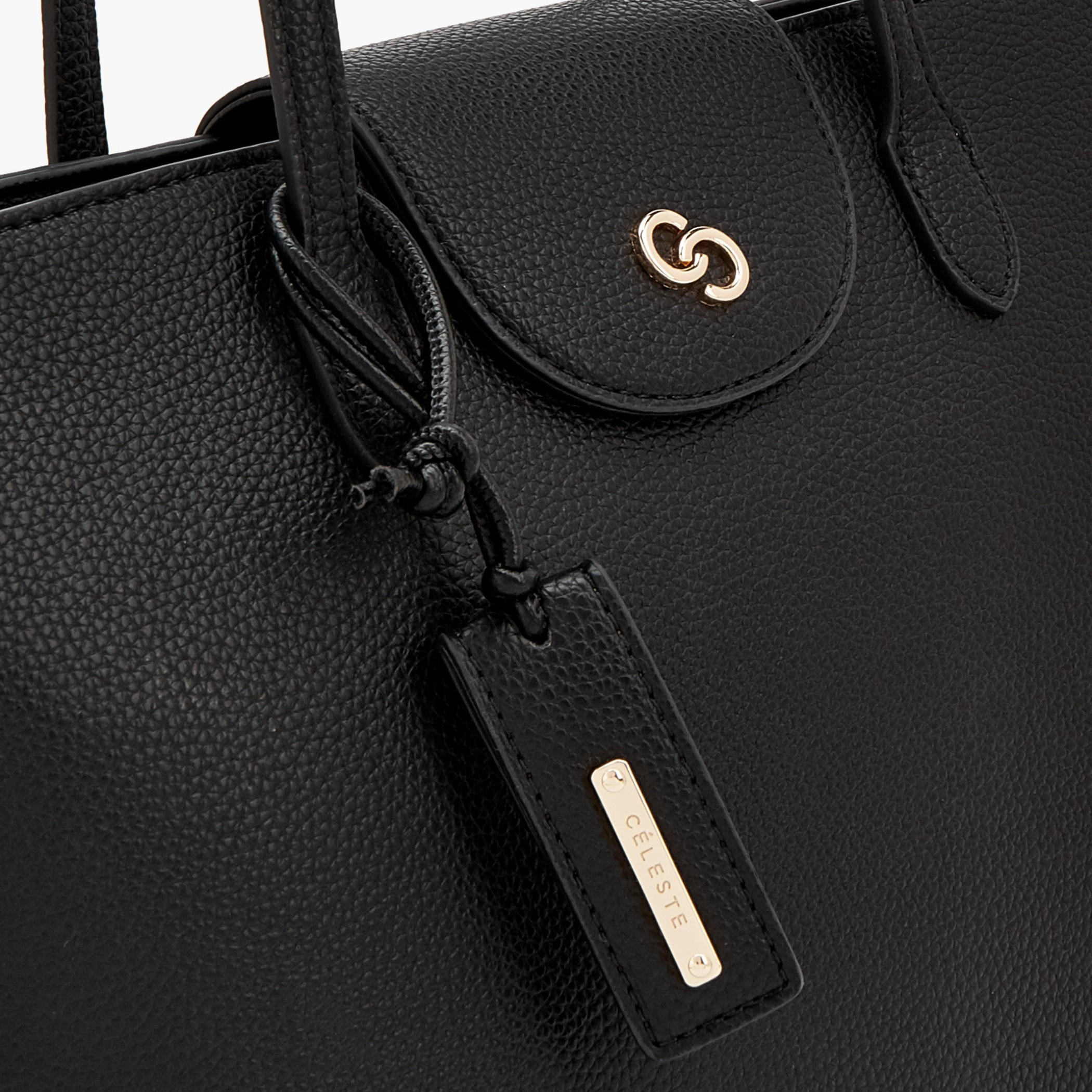 شنطة توت بارزة الملمس بسحاب إغلاق من سيليست-women-bagsandwallets-handbags-image-2