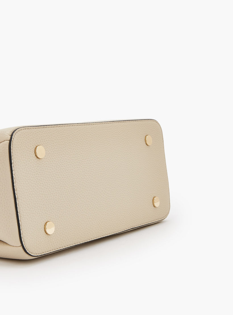 Celeste Solid Tote Bag with Detachable Strap and Zip Closure-women-bagsandwallets-handbags-image-6