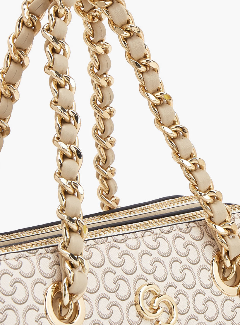 Celeste Monogram Print Crossbody Bag with Chain Strap-women-bagsandwallets-handbags-image-4