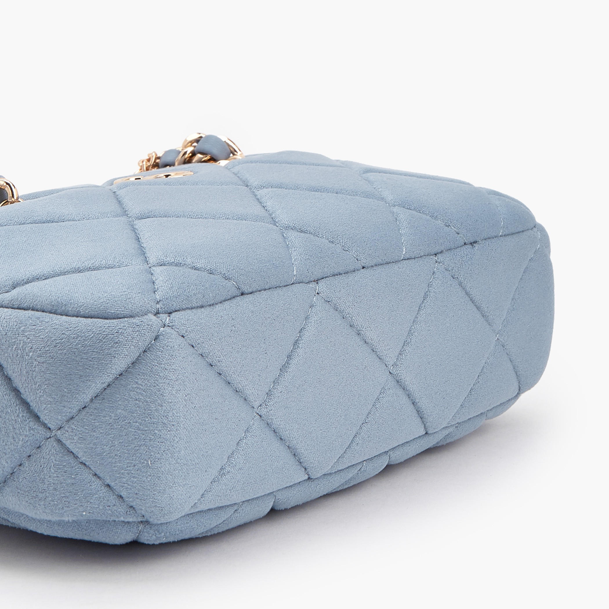 شنطة كروسبودي شمواه مبطنة بحزام سلسلة من سيليست-women-bagsandwallets-handbags-image-6