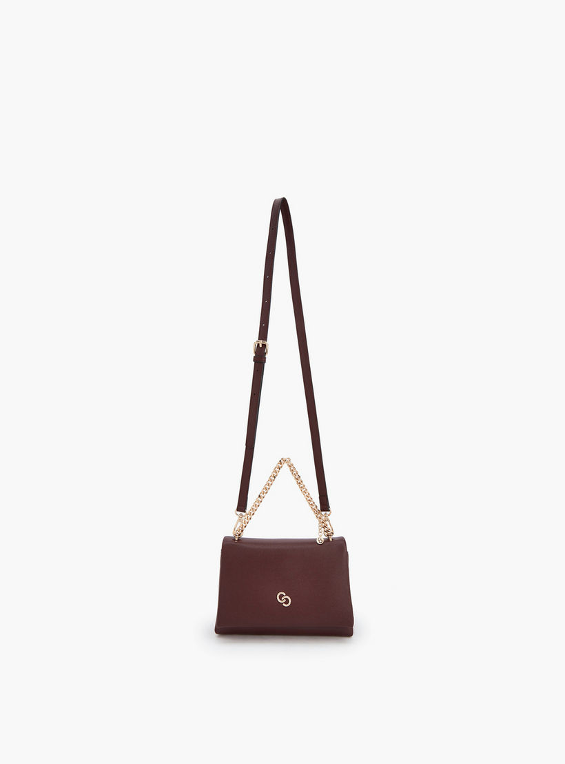 شنطة كروس بودي بحزام قابل للفصل وتزيينات سلسلة من سيليست-women-bagsandwallets-handbags-image-2