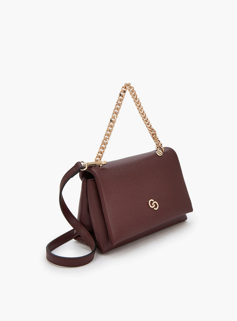 شنطة كروس بودي بحزام قابل للفصل وتزيينات سلسلة من سيليست-women-bagsandwallets-handbags-image-3