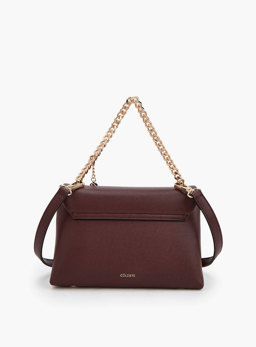 شنطة كروس بودي بحزام قابل للفصل وتزيينات سلسلة من سيليست-women-bagsandwallets-handbags-image-5