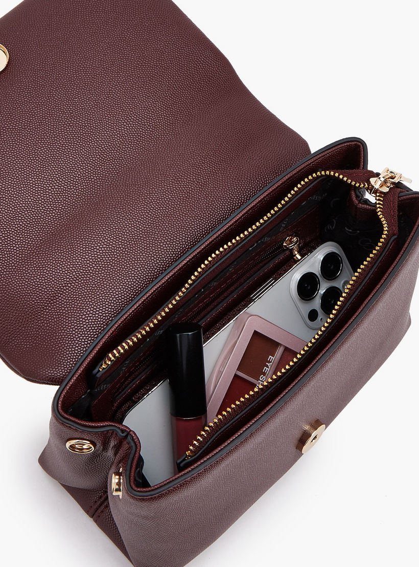 شنطة كروس بودي بحزام قابل للفصل وتزيينات سلسلة من سيليست-women-bagsandwallets-handbags-image-7