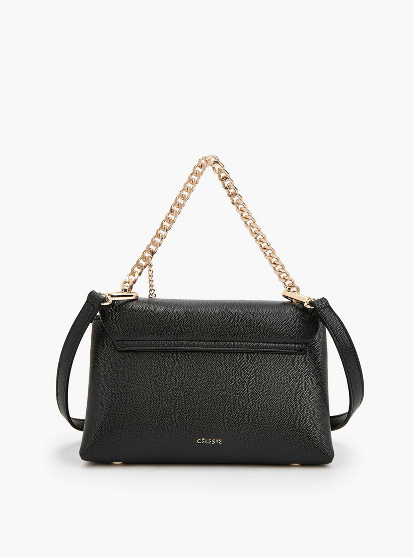 شنطة كروس بودي بحزام قابل للفصل وتزيينات سلسلة من سيليست-women-bagsandwallets-handbags-image-5